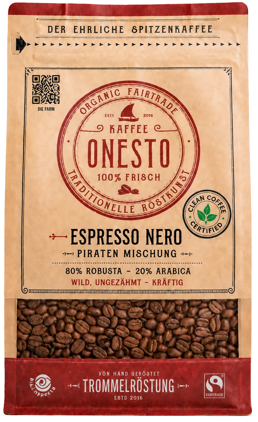 Espresso Nero – Pirate Blend — Colombia by Onesto Kaffee