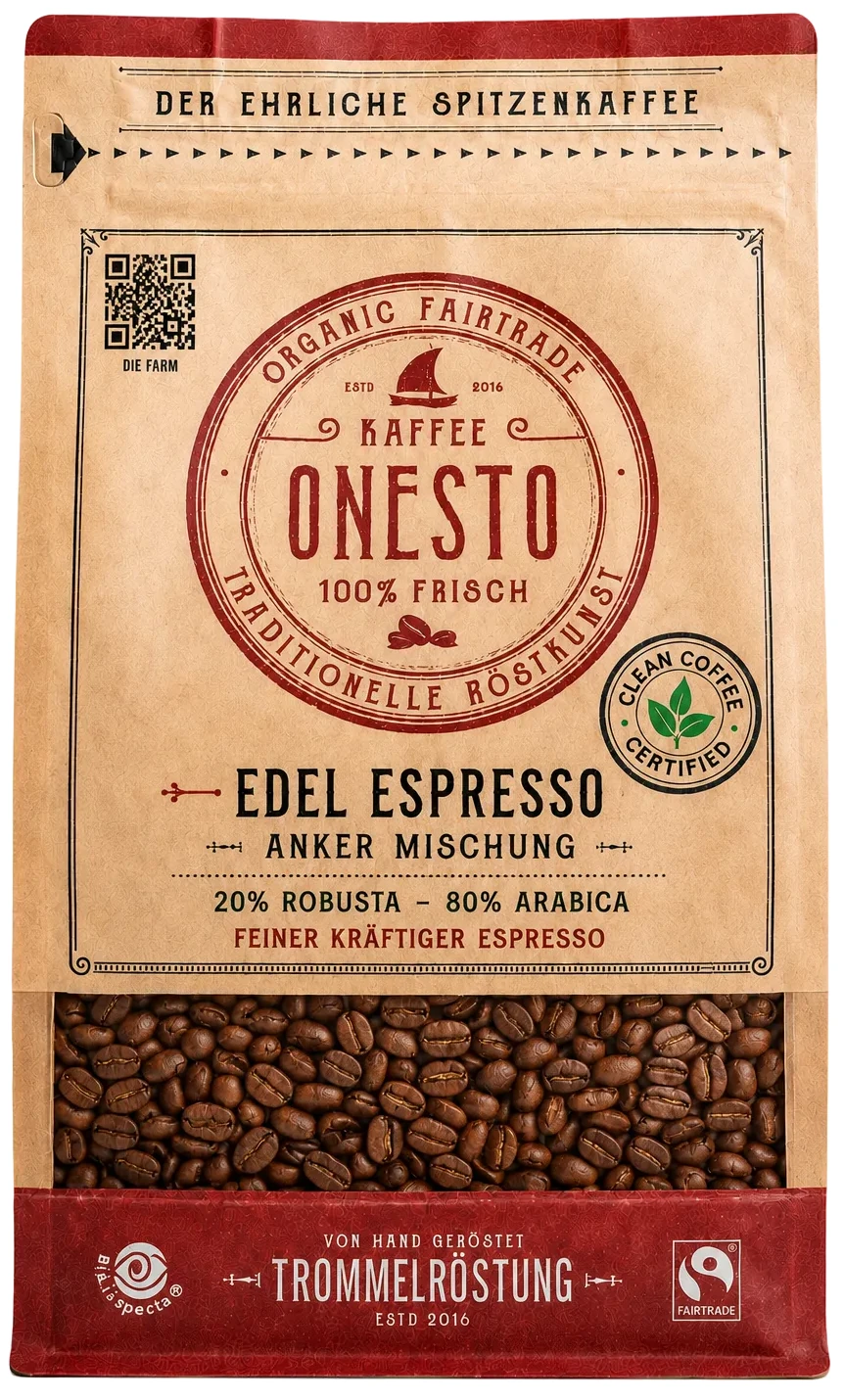 Edel Espresso – Anchor Blend — Uganda by Onesto Kaffee