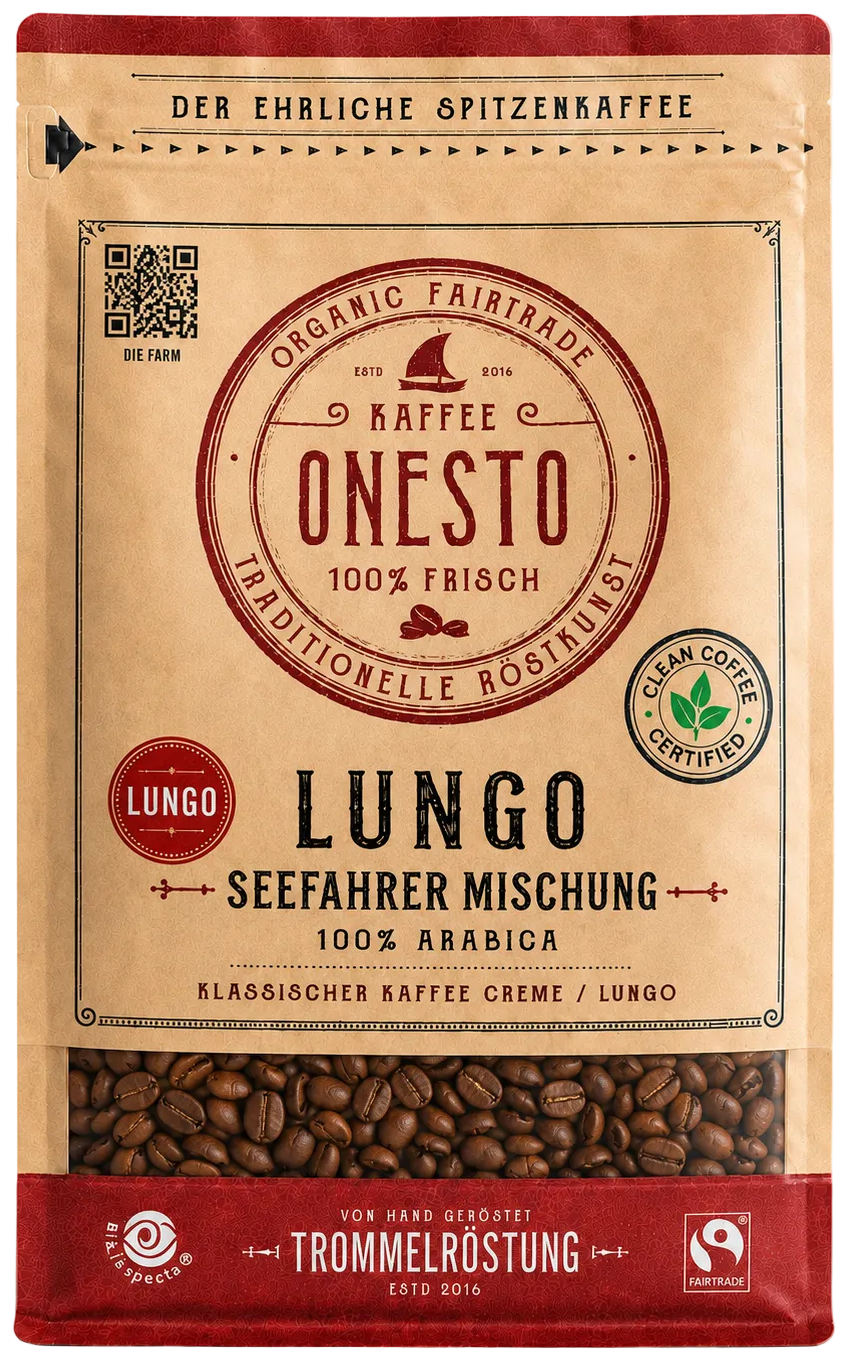 Lungo – Seafarer Blend by Onesto Kaffee