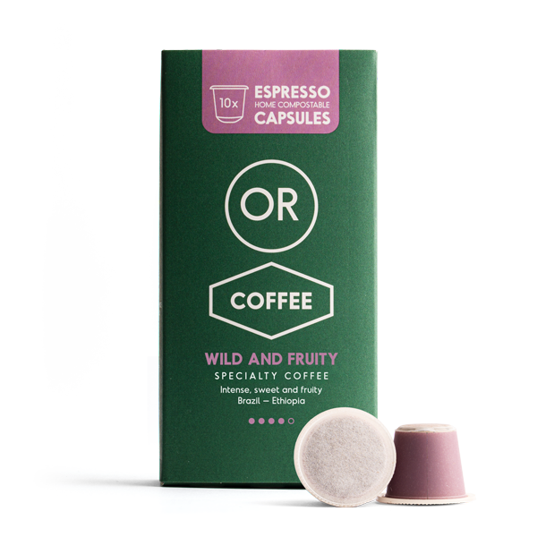 Speciality Coffee Compostable Capsules – Wild and Fruity — Ethiopia