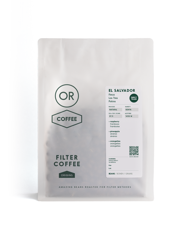 El Salvador Los Tres potros - Natural SL28 by Or Coffee…