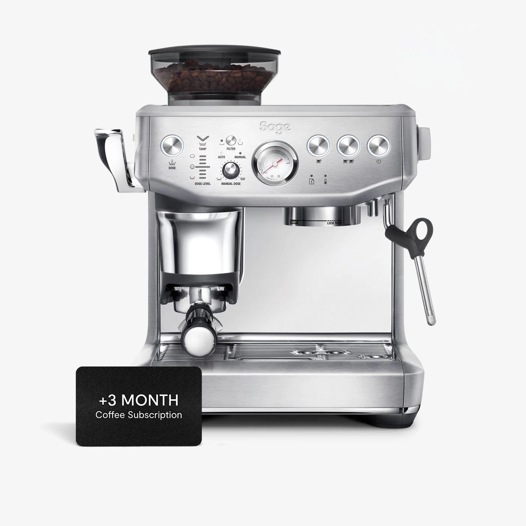 Sage Barista Express Impress - Steel by Origin Coffee
