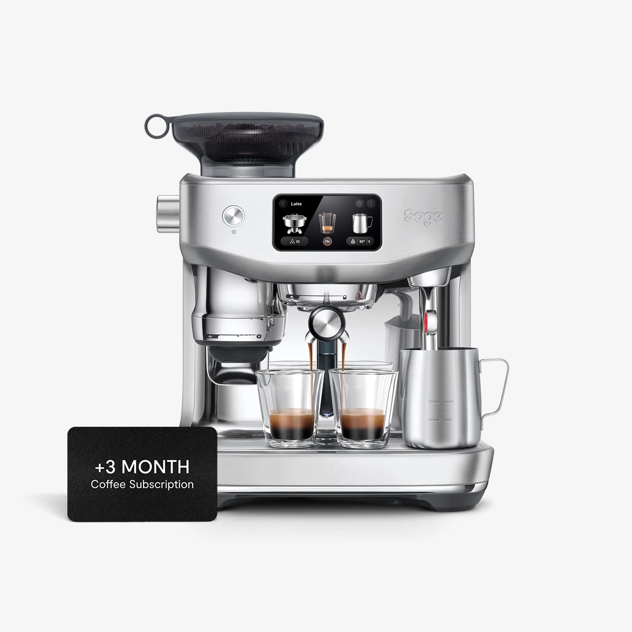 Sage Oracle Jet - Steel by Origin Coffee