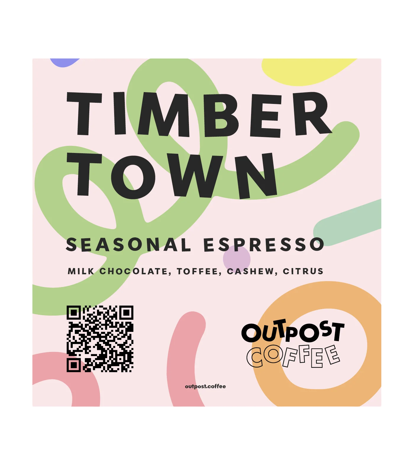 Timber Town Espresso Blend by Outpost Coffee