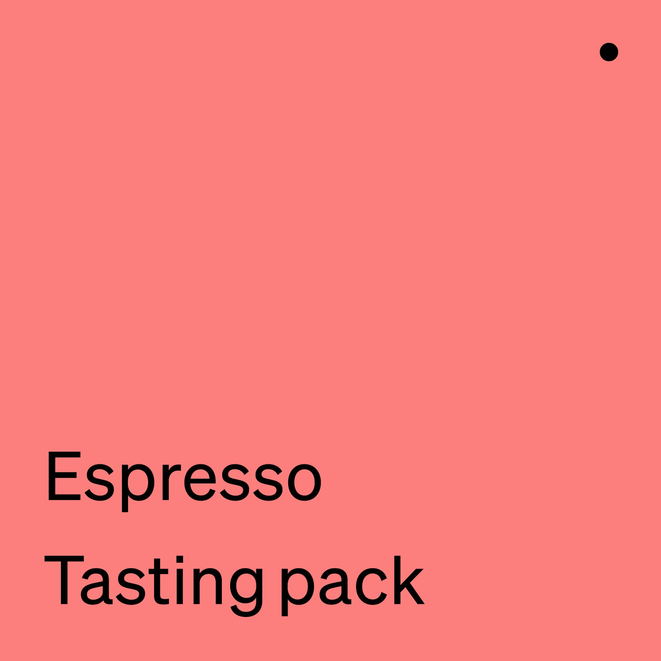 Espresso Tasting Pack by Ozone Coffee UK