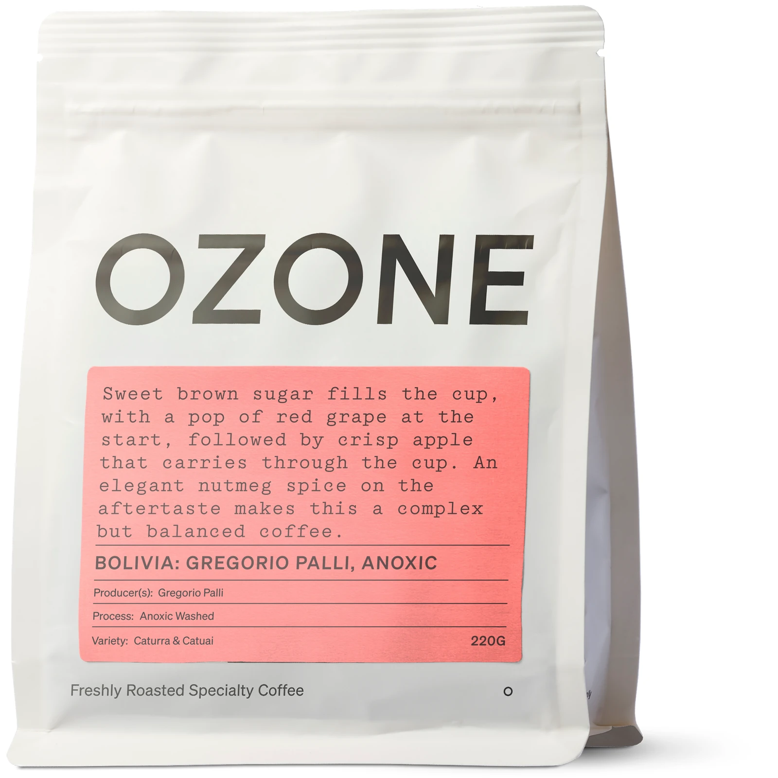 Bolivia: Gregorio Palli, Anoxic Washed by Ozone Coffee UK