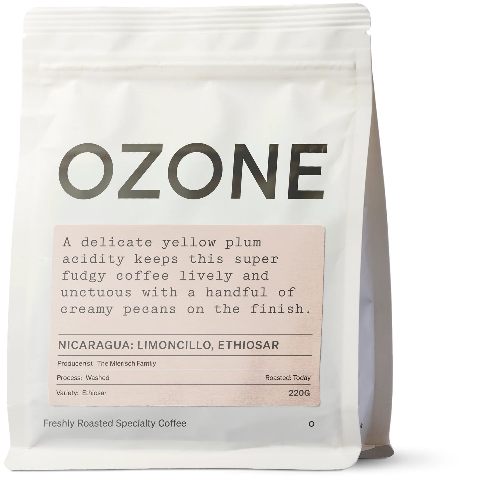 Nicaragua: Limoncillo, Ethiosar, Washed by Ozone Coffee UK