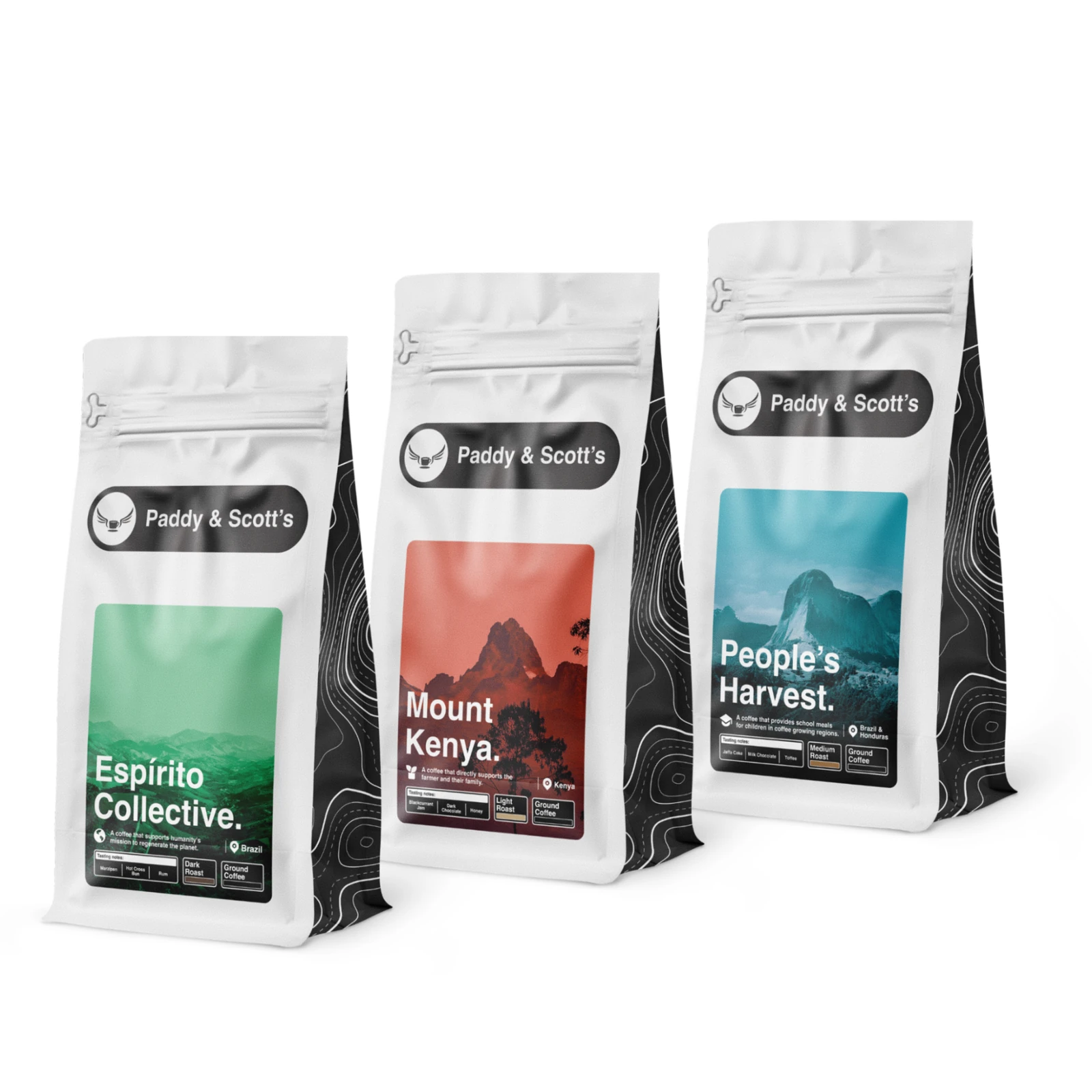 Triple Shot • Collection — Kenya by Paddy & Scott's