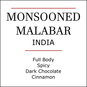 India Monsoon Malabar Medium/Dark Roast by Pebble & Pine