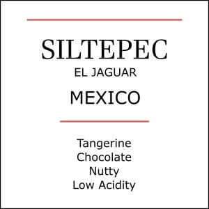 Mexico Siltepec El Jaguar SHG Dark Roast by Pebble & Pine