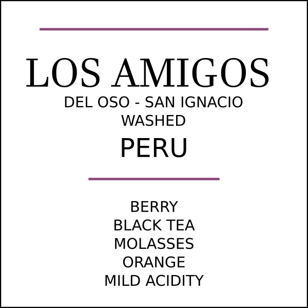 Peru Los Amigos Del Oso Medium Roast by Pebble & Pine