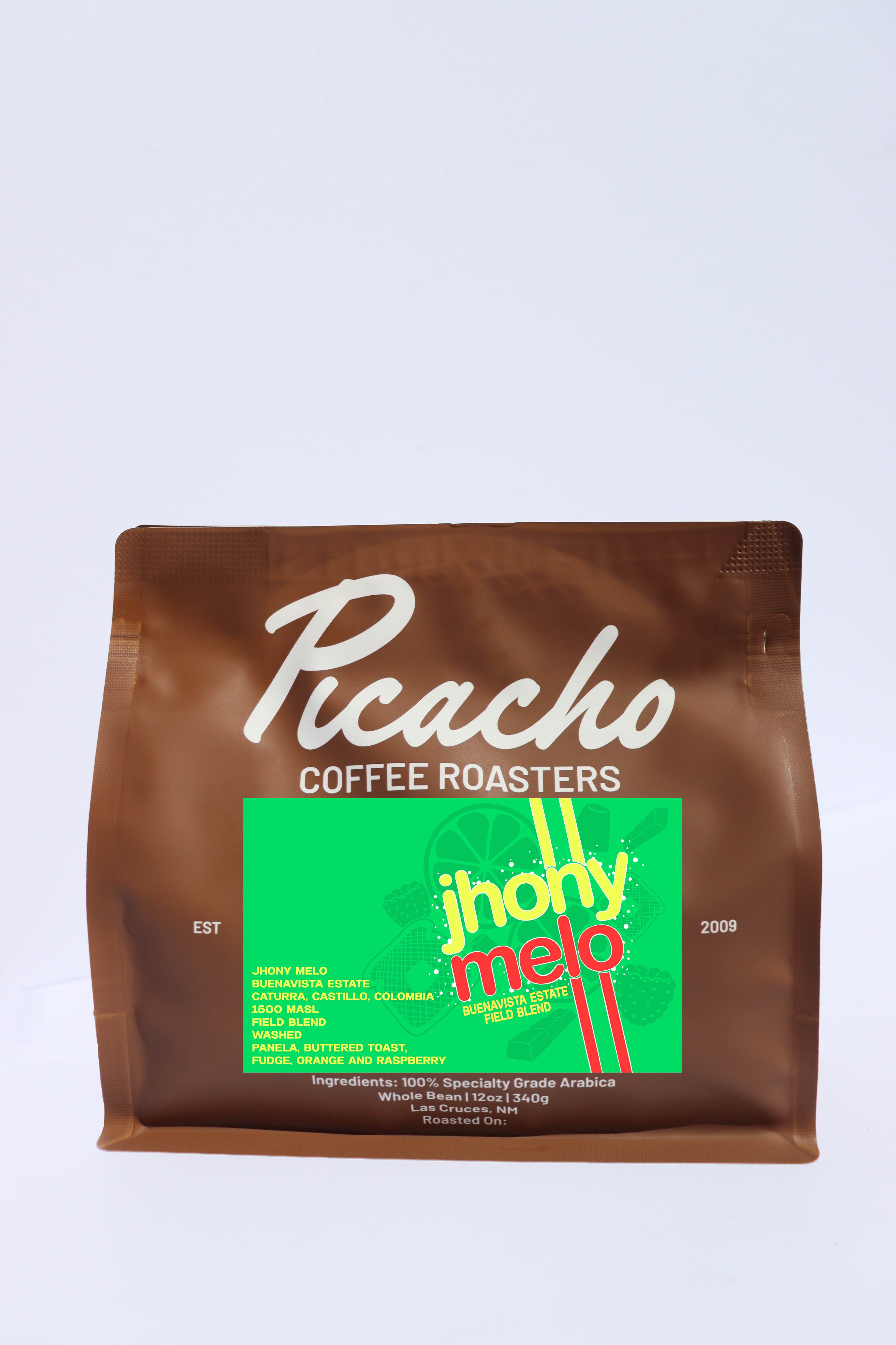 Jhony Melo  Field Blend-Buena Vista Estate. Caldas, Colombia — Colombia by Picacho Coffee New Mexico – Wholesale Specialty Coffee ...