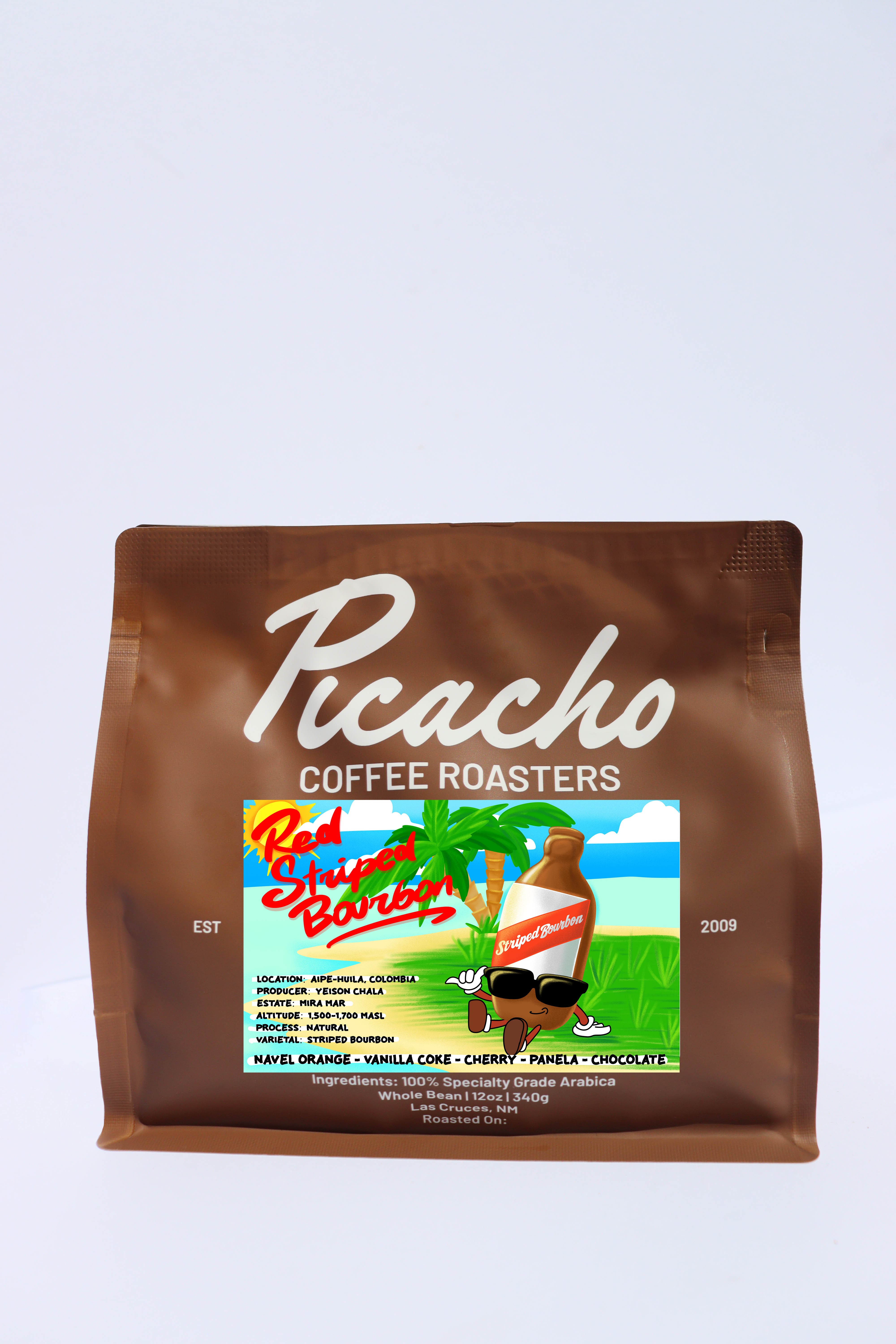Red Striped Bourbon, Aipa-Huila Colombia — Colombia by Picacho Coffee New Mexico – Wholesale Specialty Coffee ...