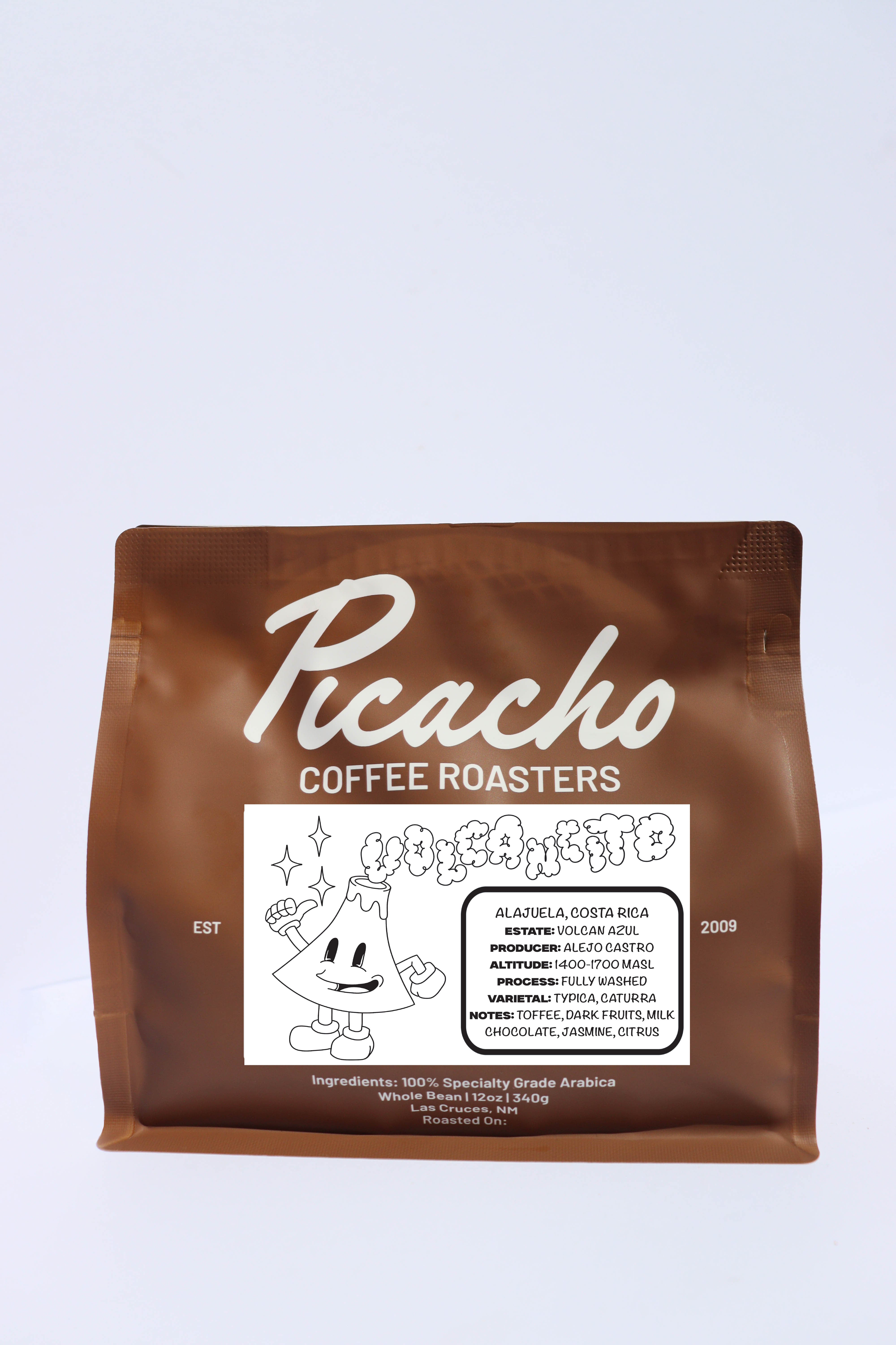 Costa Rica, Alajuela Volcancito — Costa Rica by Picacho Coffee New Mexico – Wholesale Specialty Coffee ...