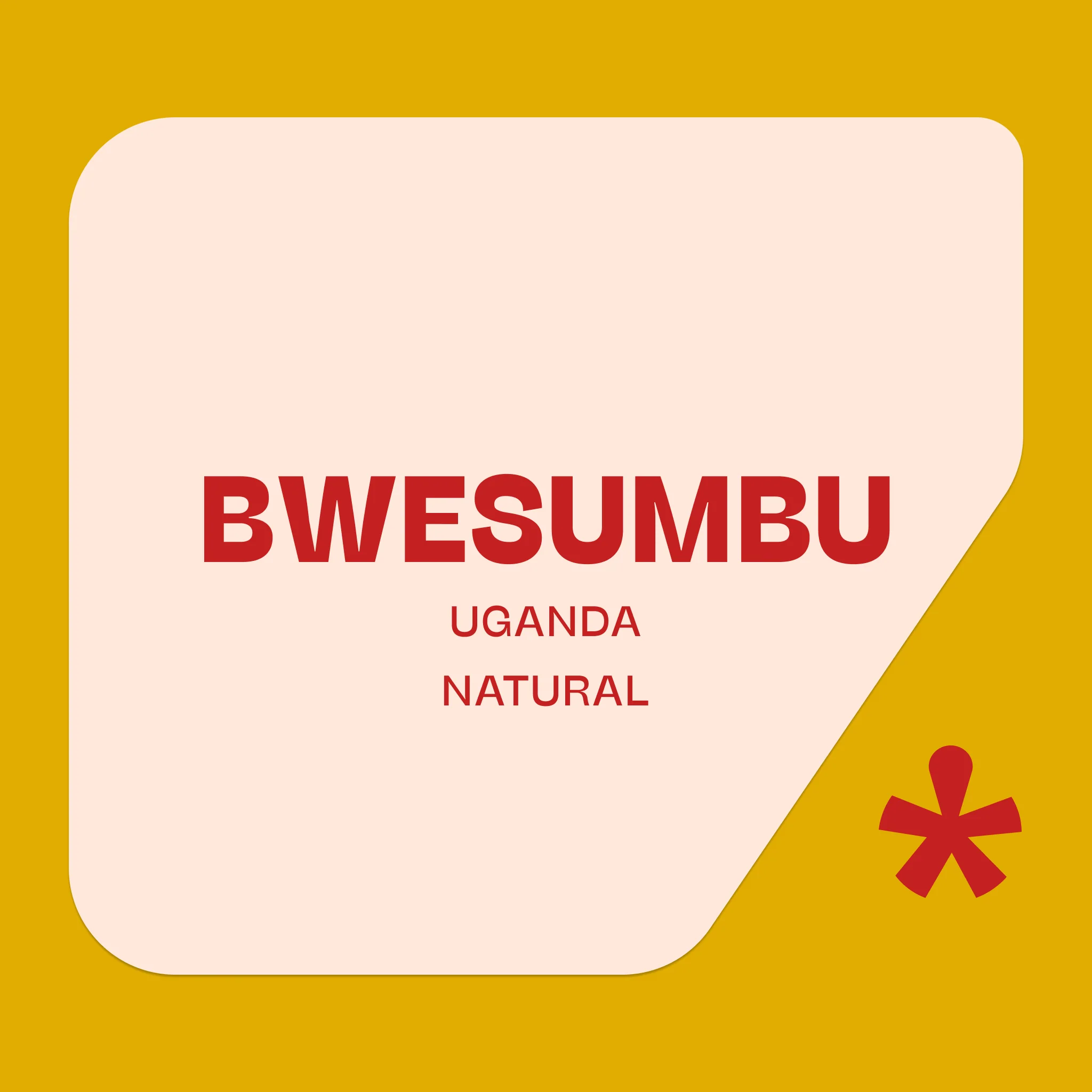 Bwesumbu — Uganda by Pink Lane Coffee