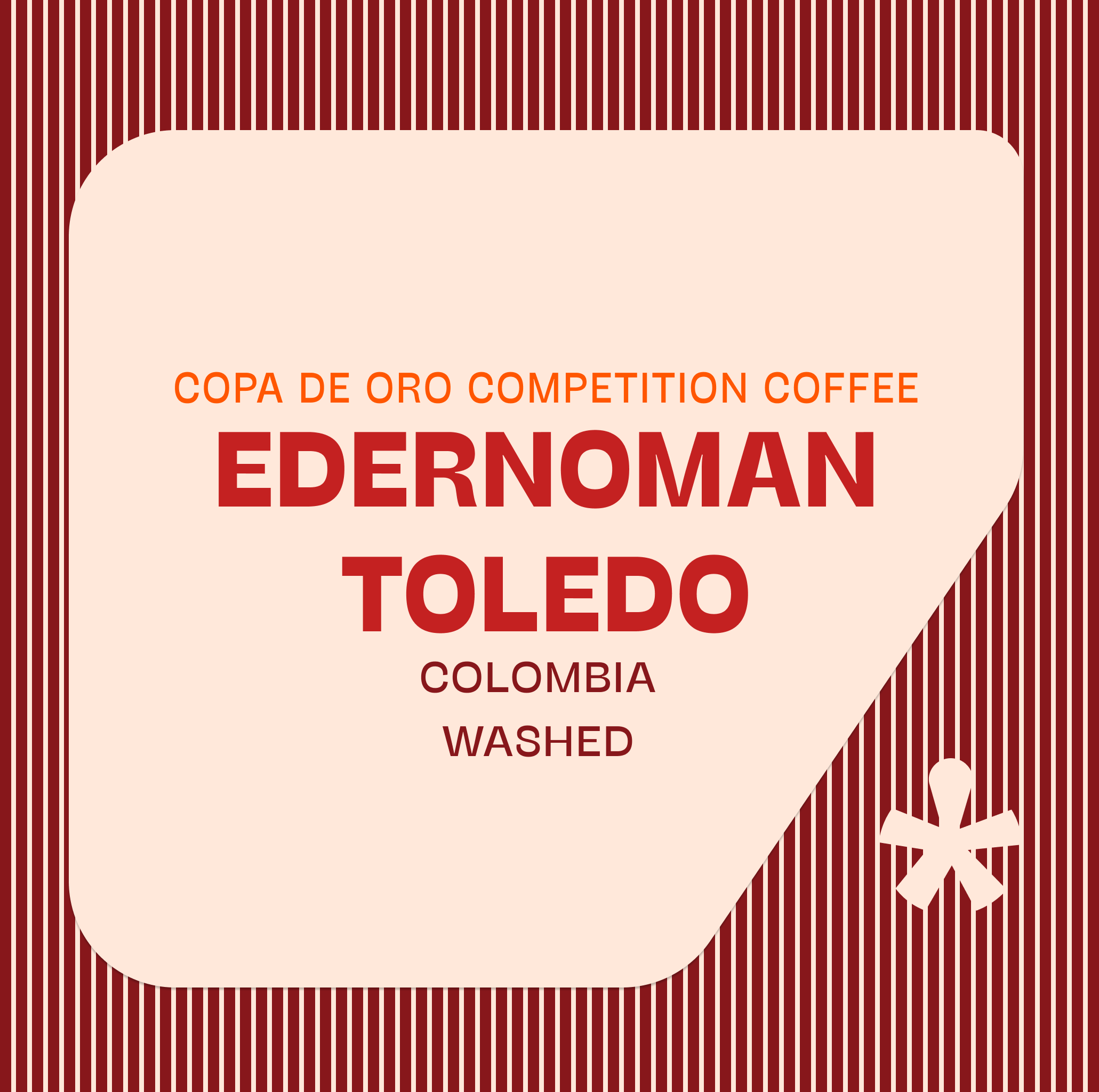 Edernoman Toledo - Copa De Oro Competition Coffee by…