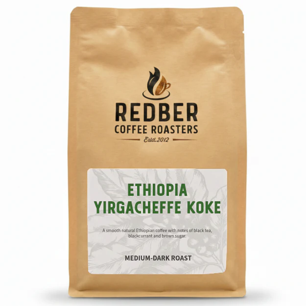 Ethiopia Yirgacheffe Koke Natural - Medium-Dark Roast by…