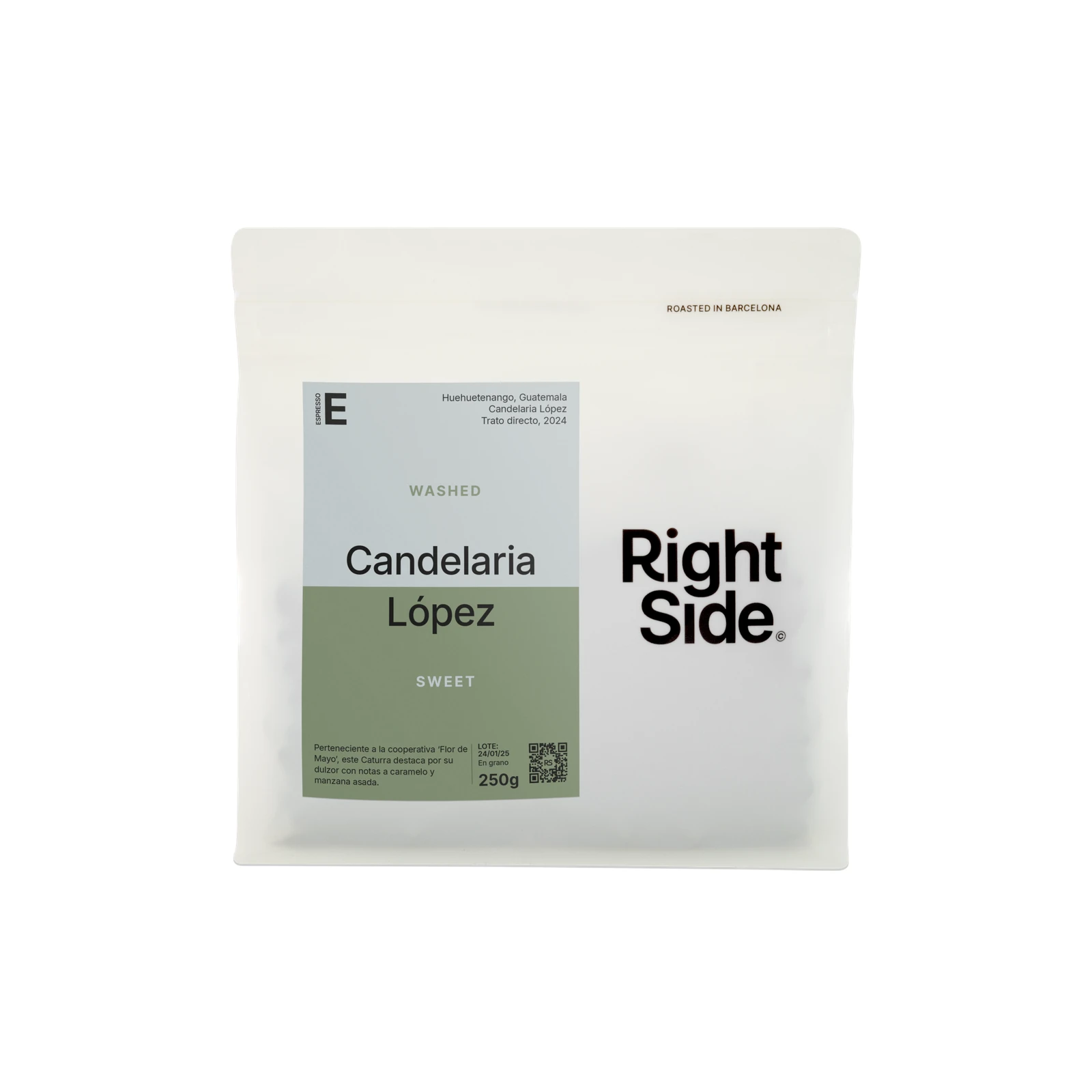 Candelaria López Espresso by Right Side Coffee