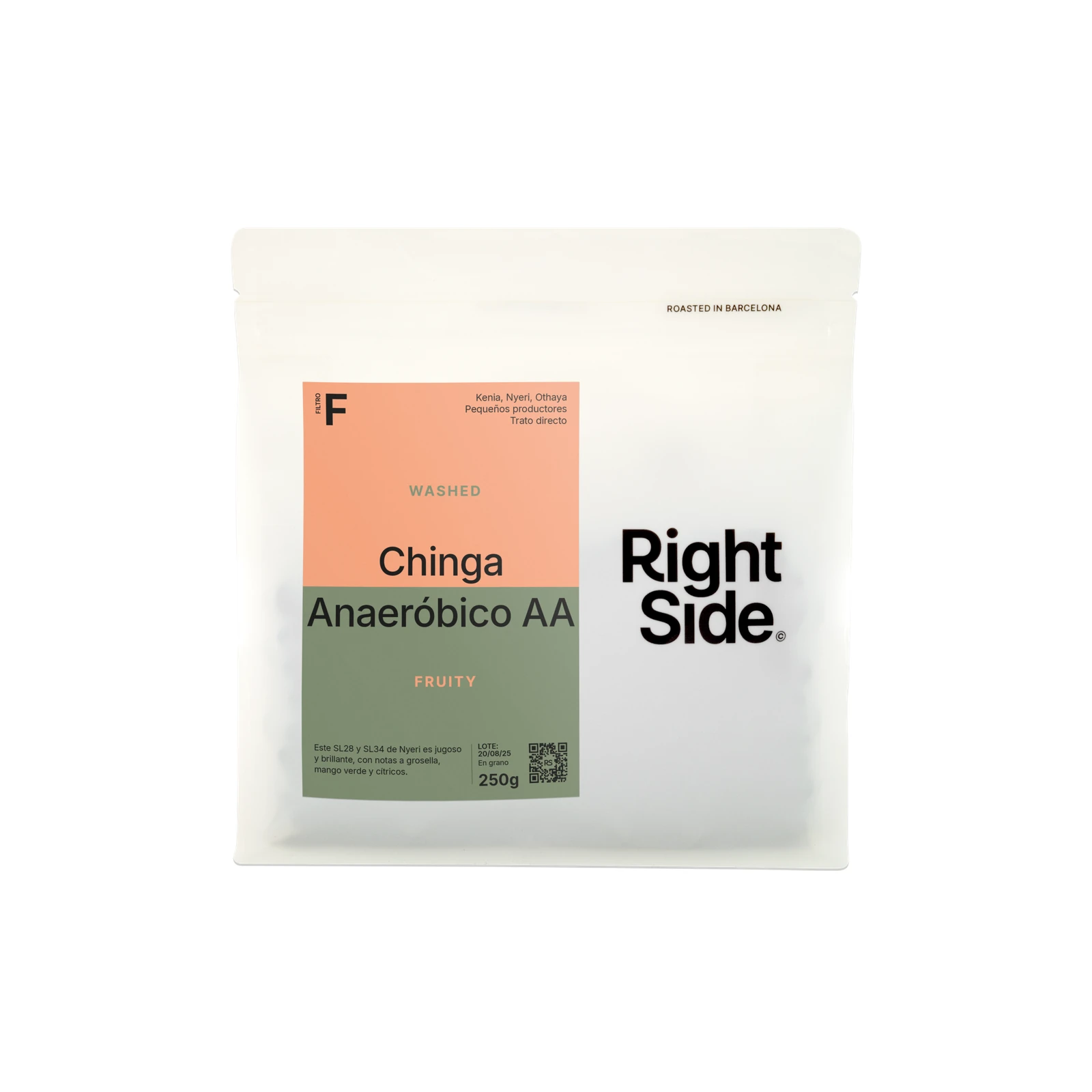 Chinga Anaerobic AA Filter by Right Side Coffee
