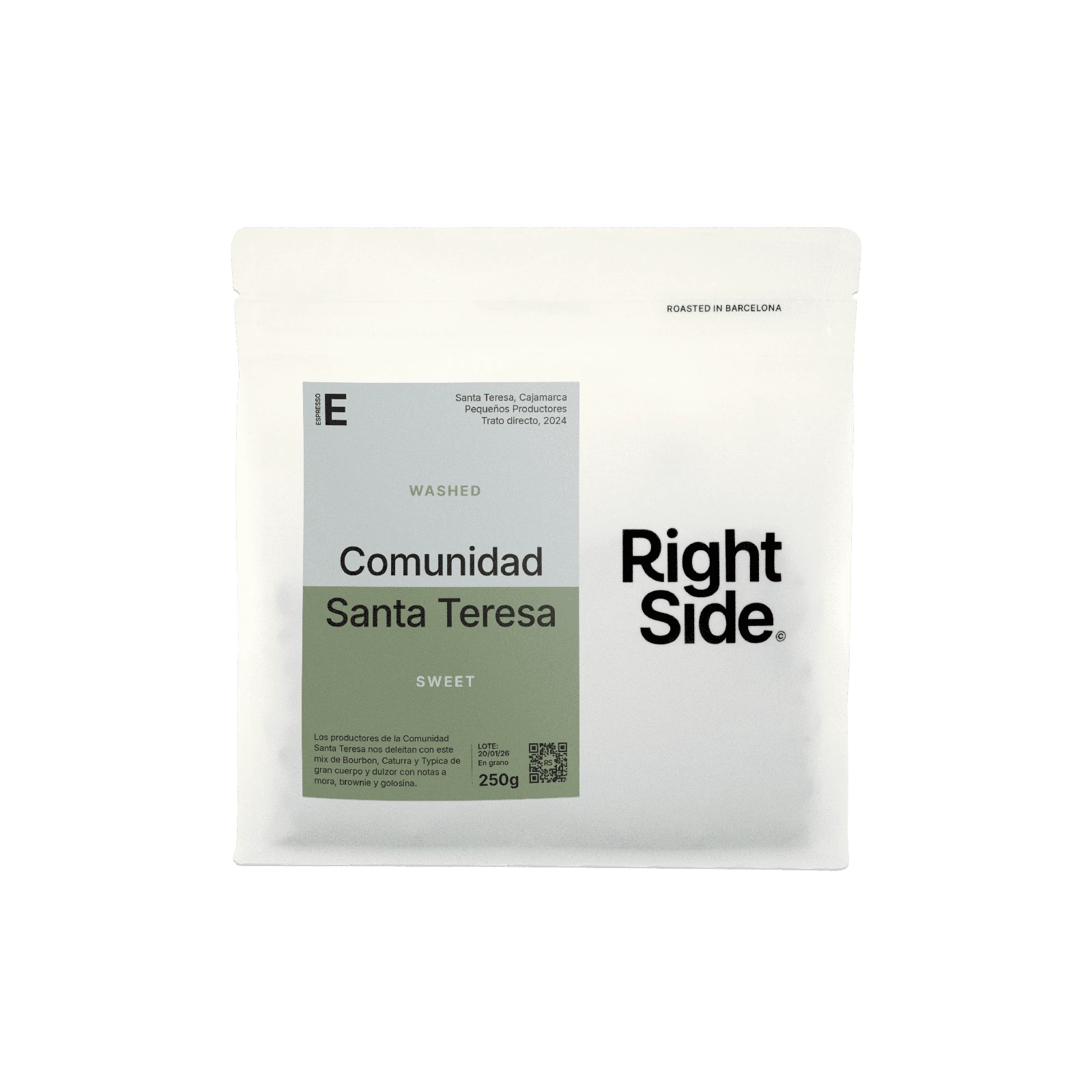 Comunidad Santa Teresa Espresso by Right Side Coffee
