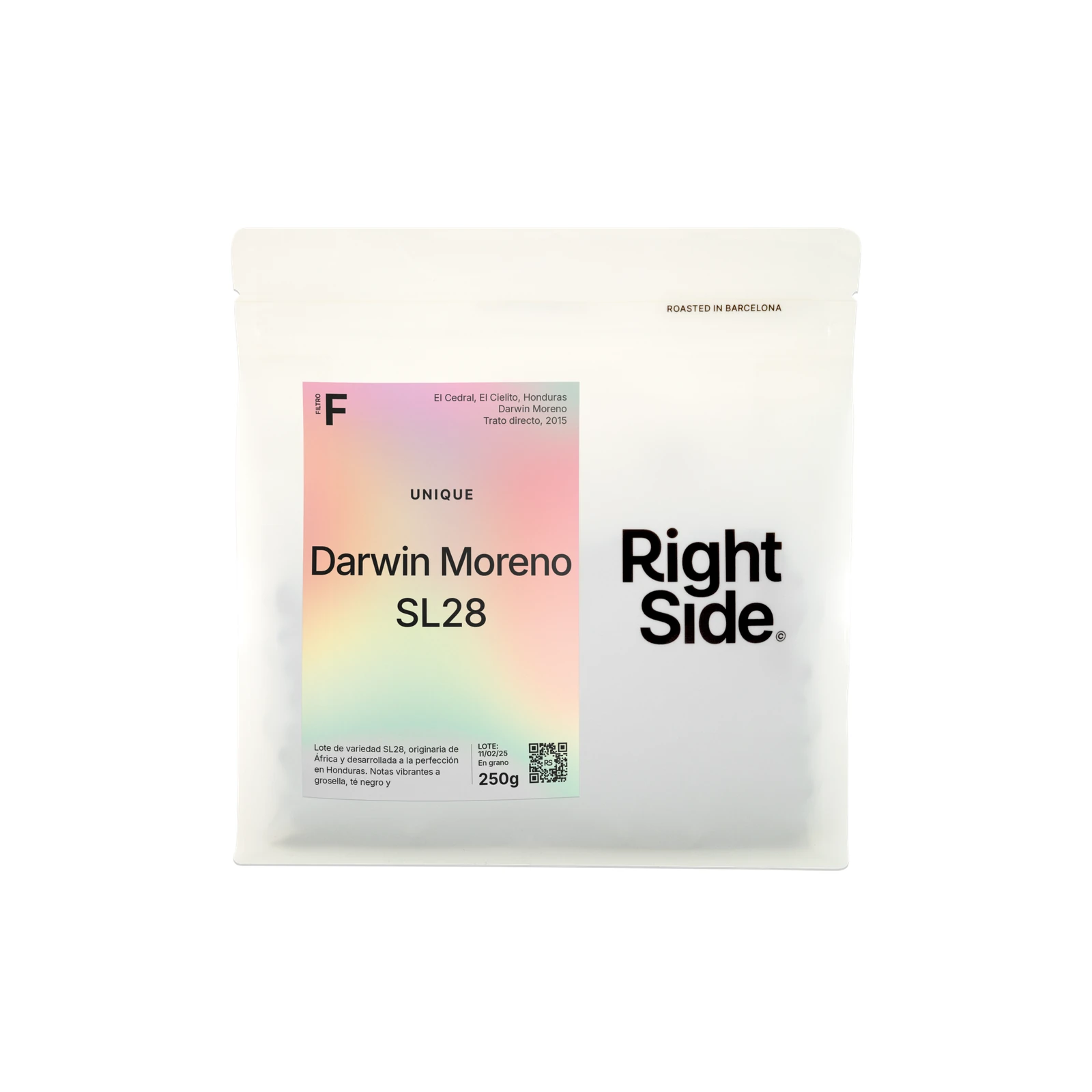 Darwin Moreno SL28 Filtro — Honduras by Right Side Coffee