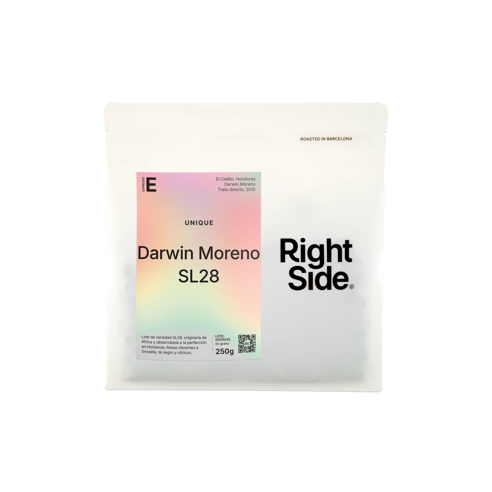 Darwin Moreno SL28 Espresso by Right Side Coffee