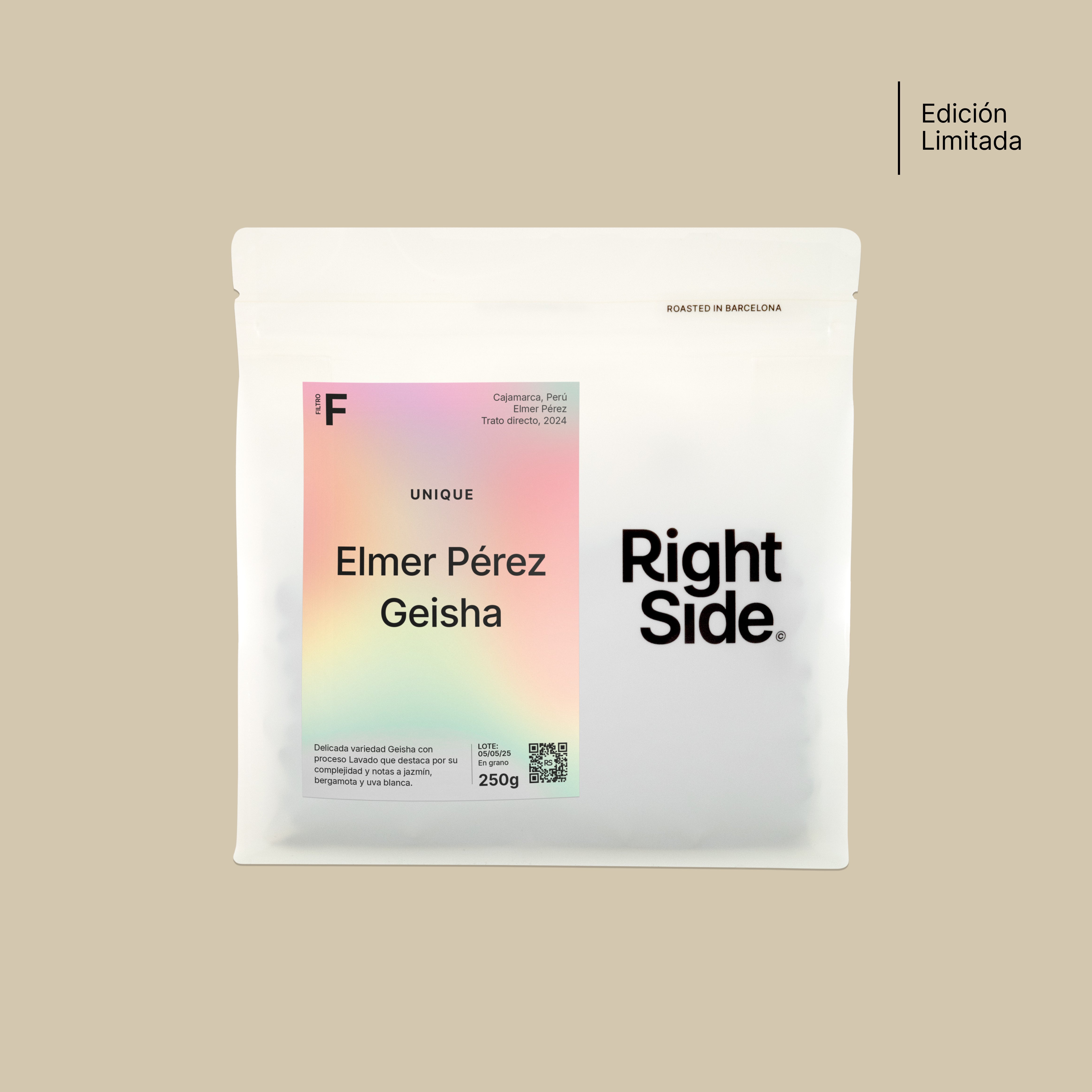 Elmer Pérez Geisha Filter by Right Side Coffee