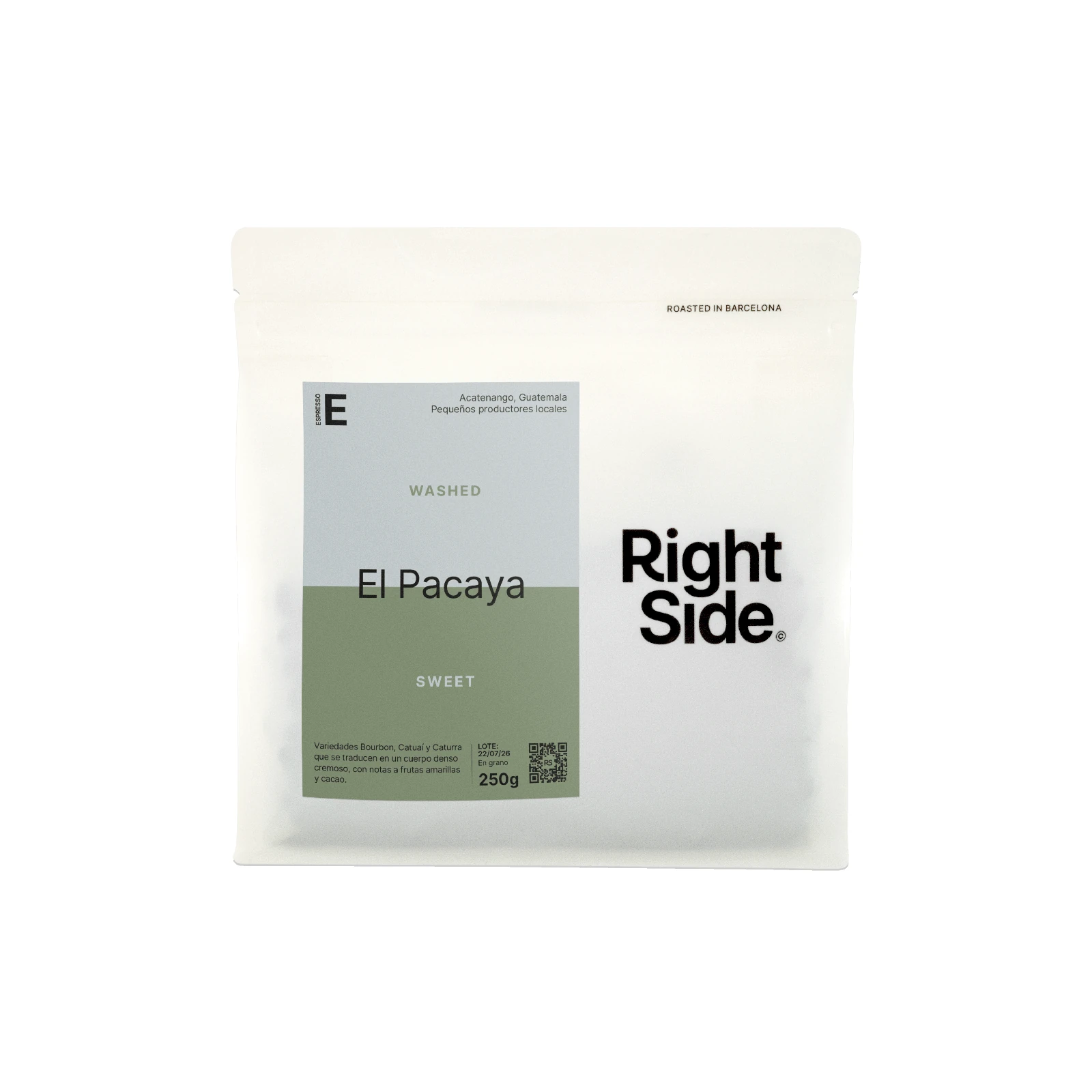 El Pacaya Espresso by Right Side Coffee
