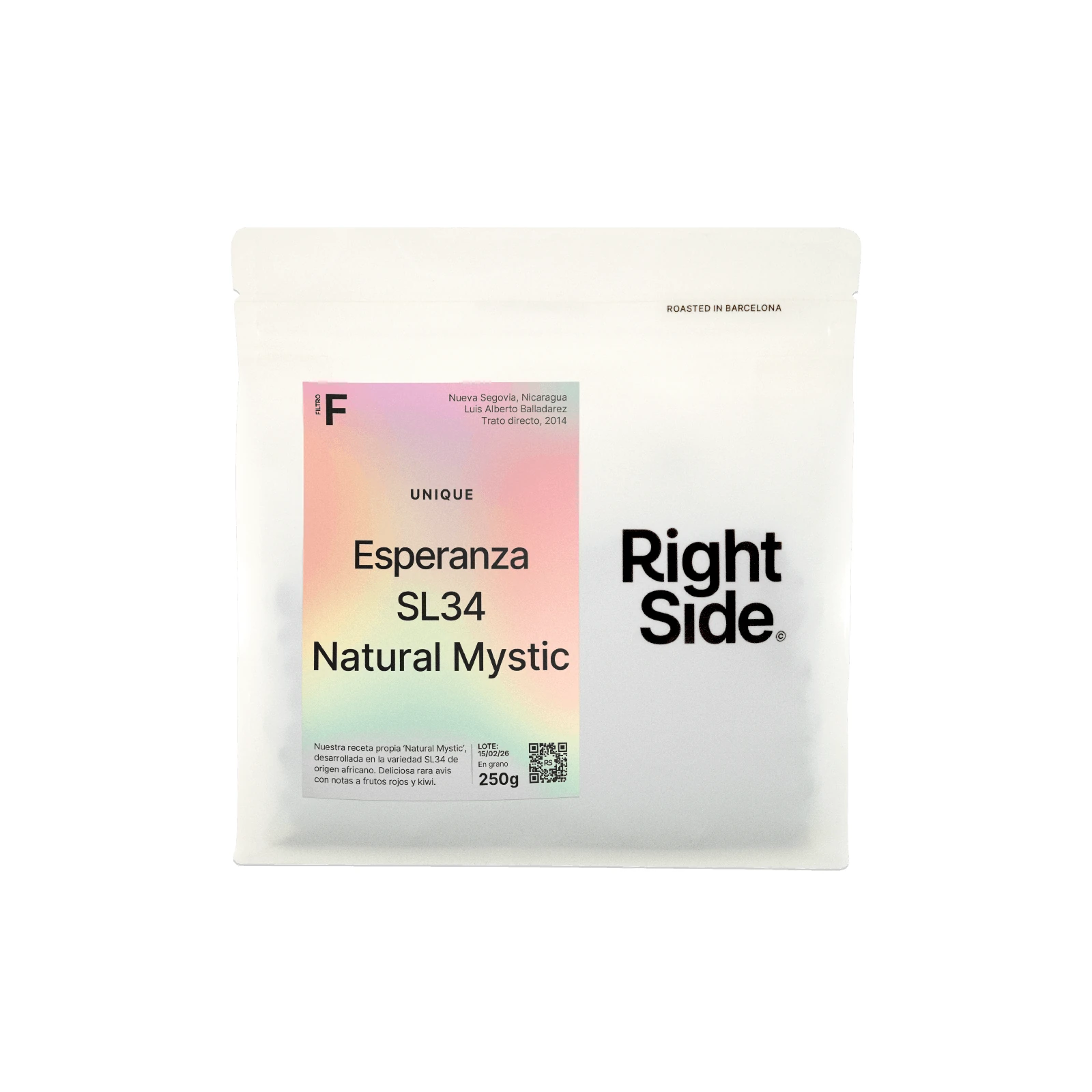 Esperanza SL34 Natural Mystic Filtro by Right Side Coffee