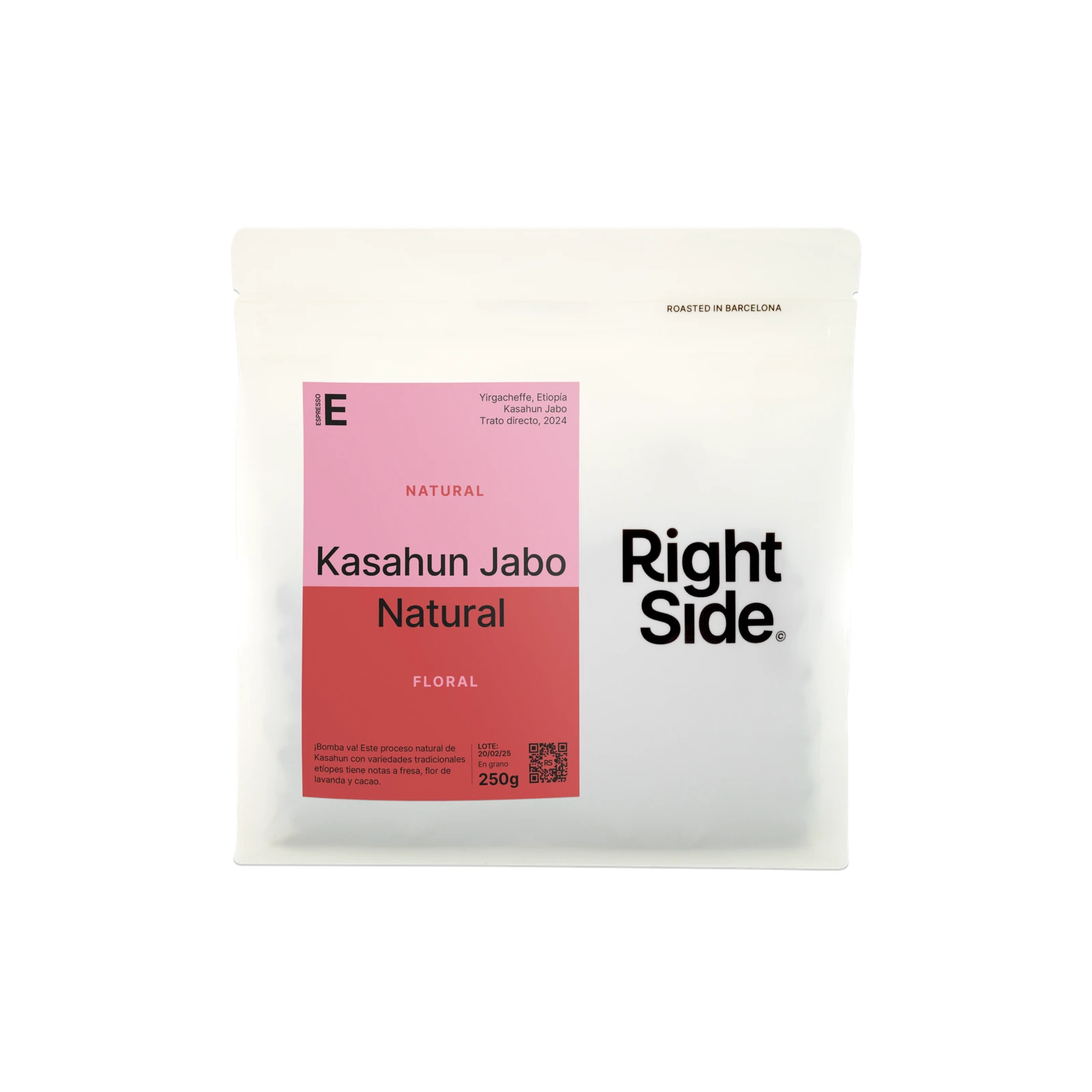Kasahun Jabo Natural Espresso by Right Side Coffee