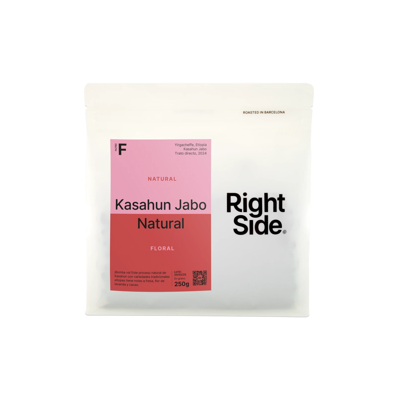 Kasahun Jabo Natural Filtro — Ethiopia by Right Side Coffee