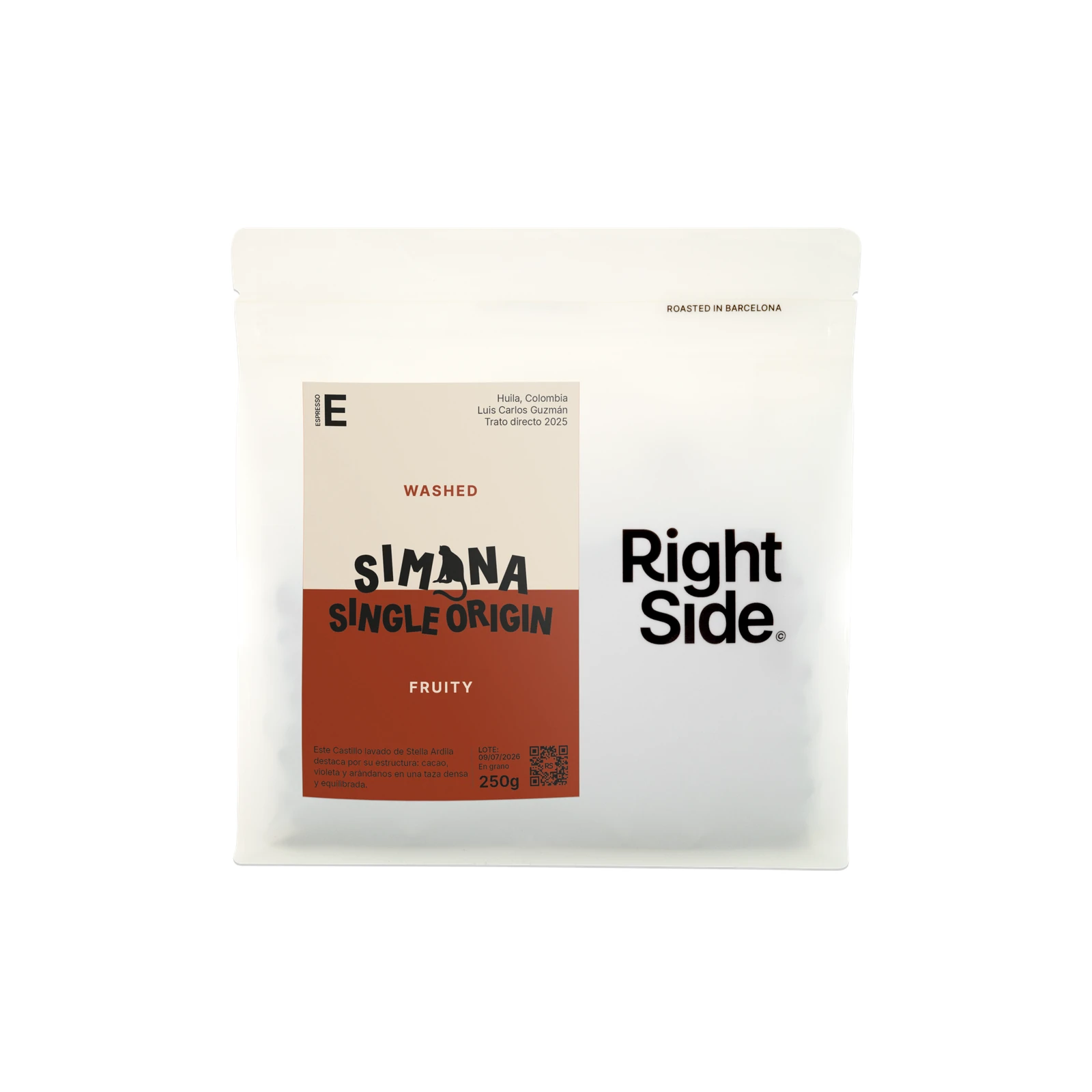 SIMONA: Javier Pencué Filtro — Colombia by Right Side Coffee