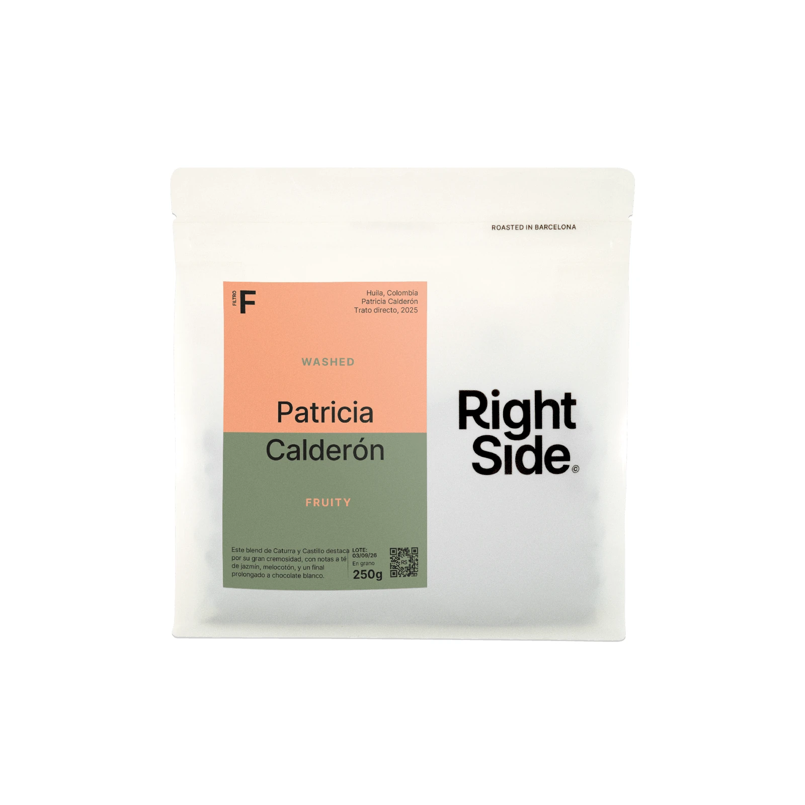 Patricia Calderón Filter by Right Side Coffee