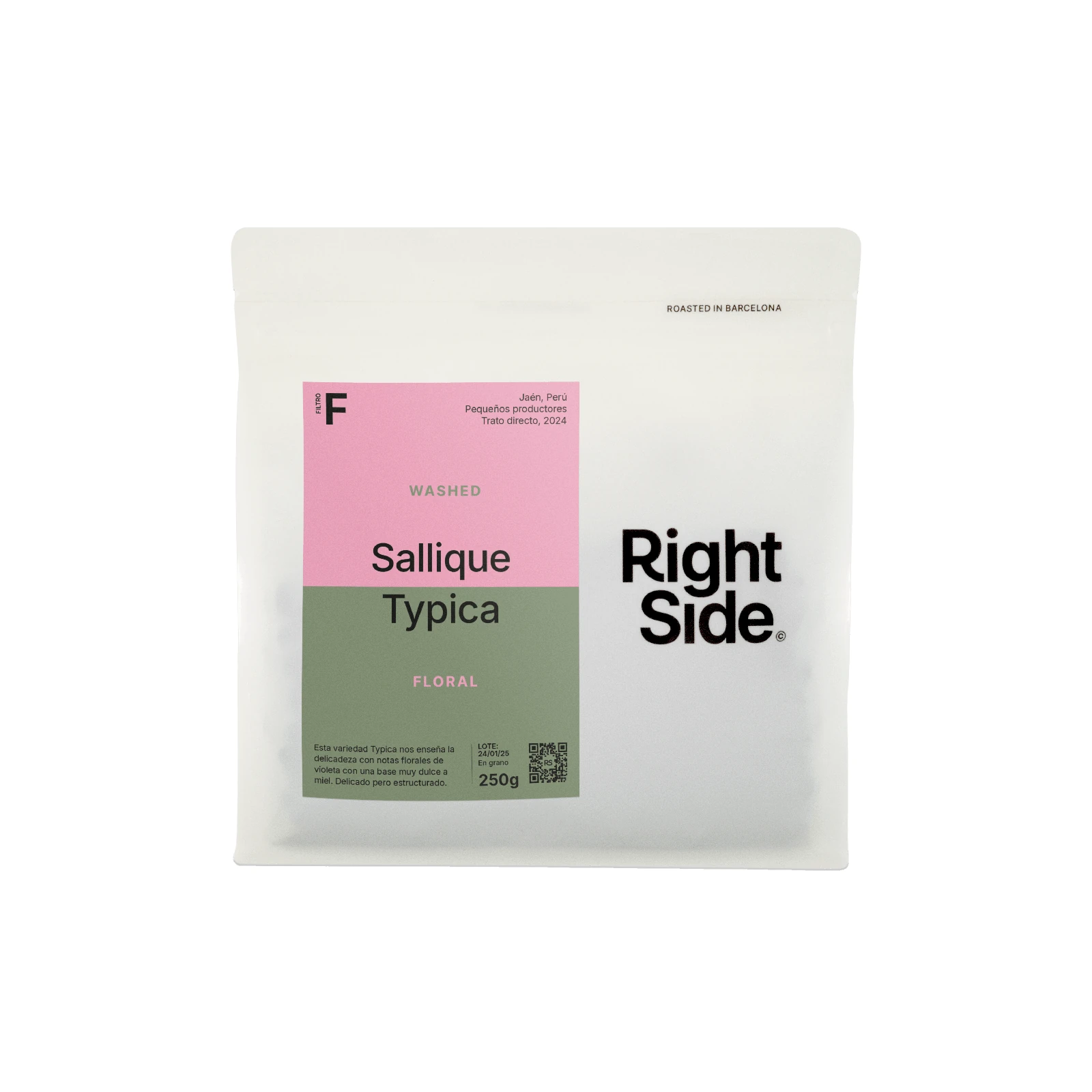 Sallique Typica Filter — Peru by Right Side Coffee