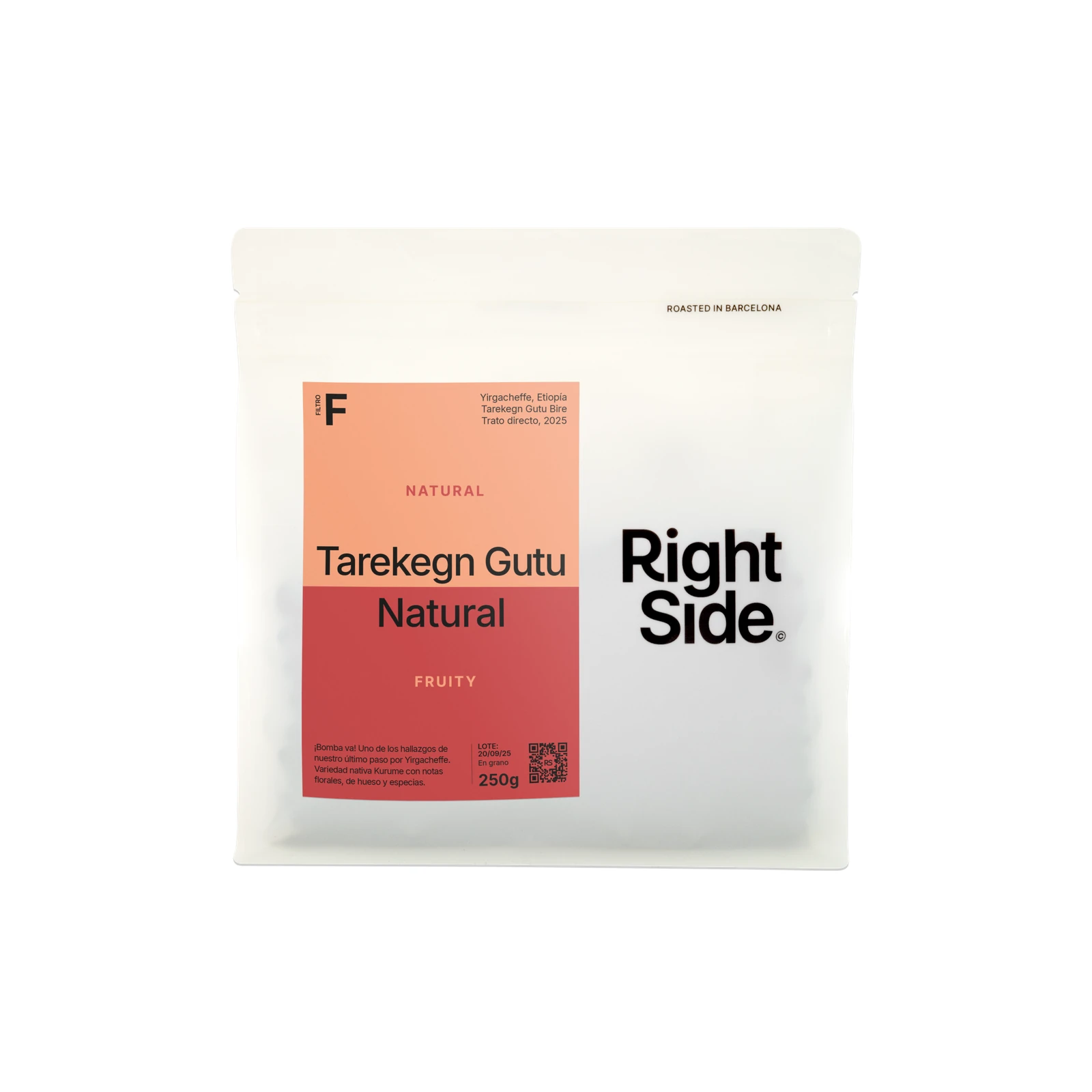 Tarekegn Gutu Natural Filter by Right Side Coffee