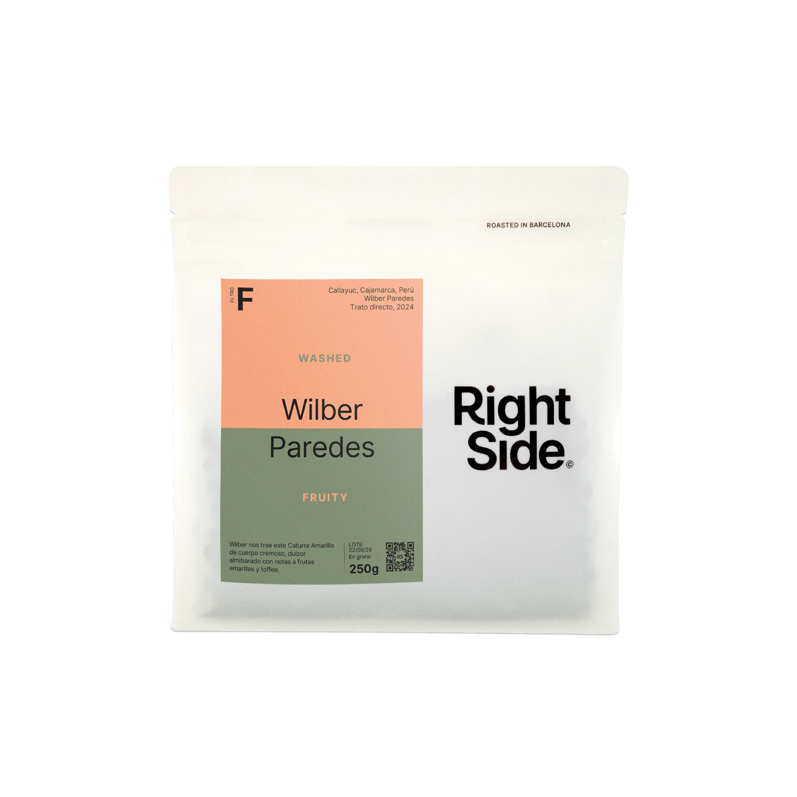 Wilber Paredes Filter by Right Side Coffee