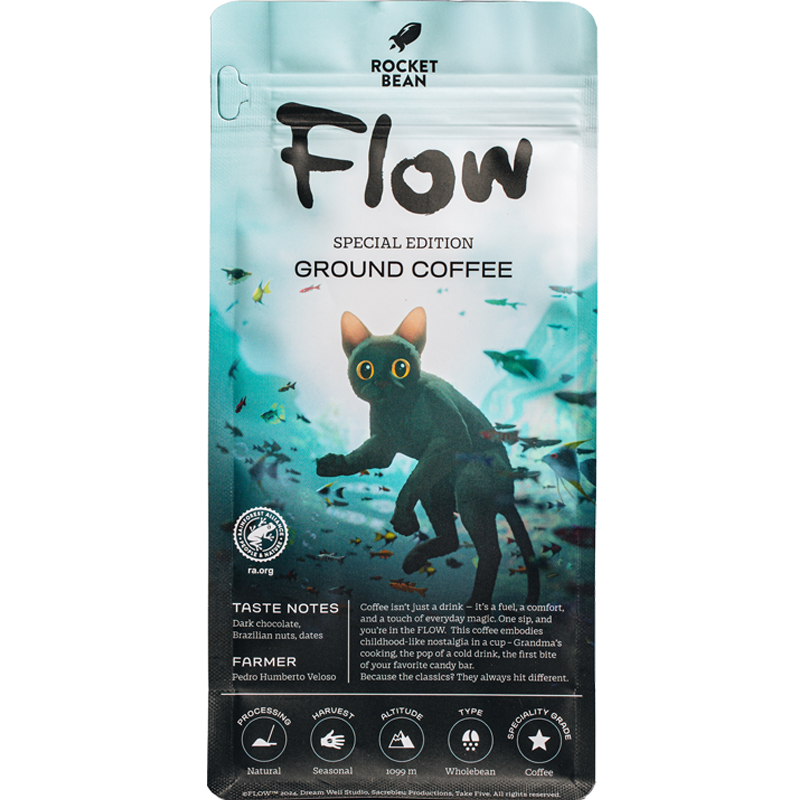 FLOW | Brazil, Special Edition, Ground — Brazil by Rocket Bean Roastery