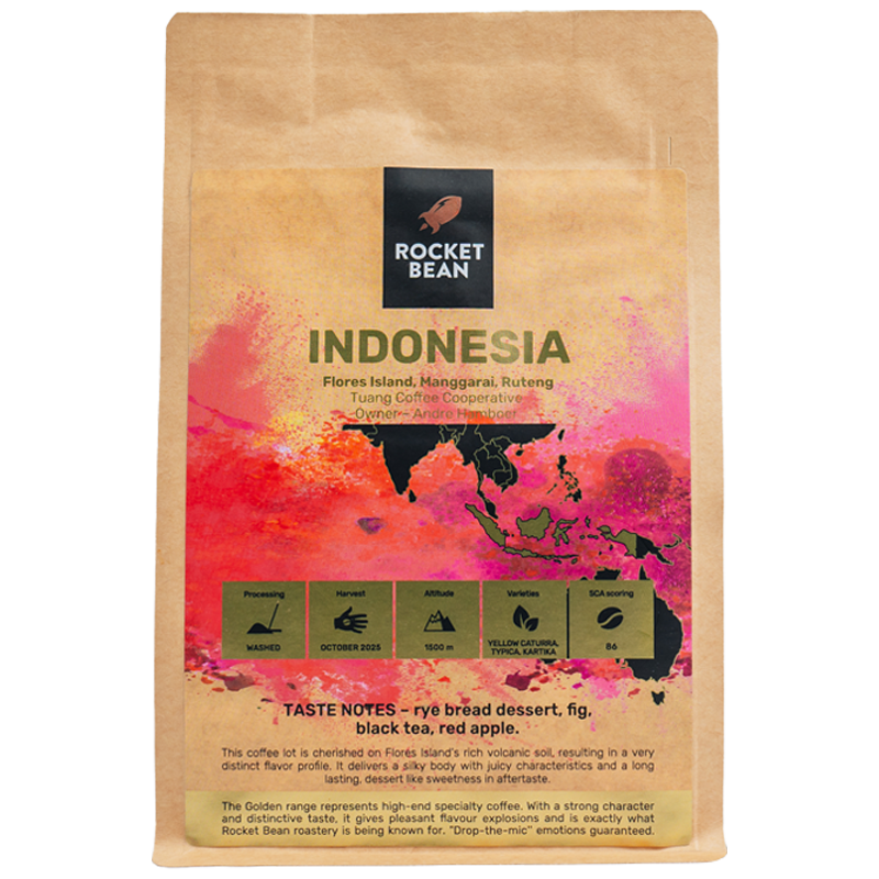 Indonesia | Flores Island, Washed — Indonesia by Rocket Bean Roastery