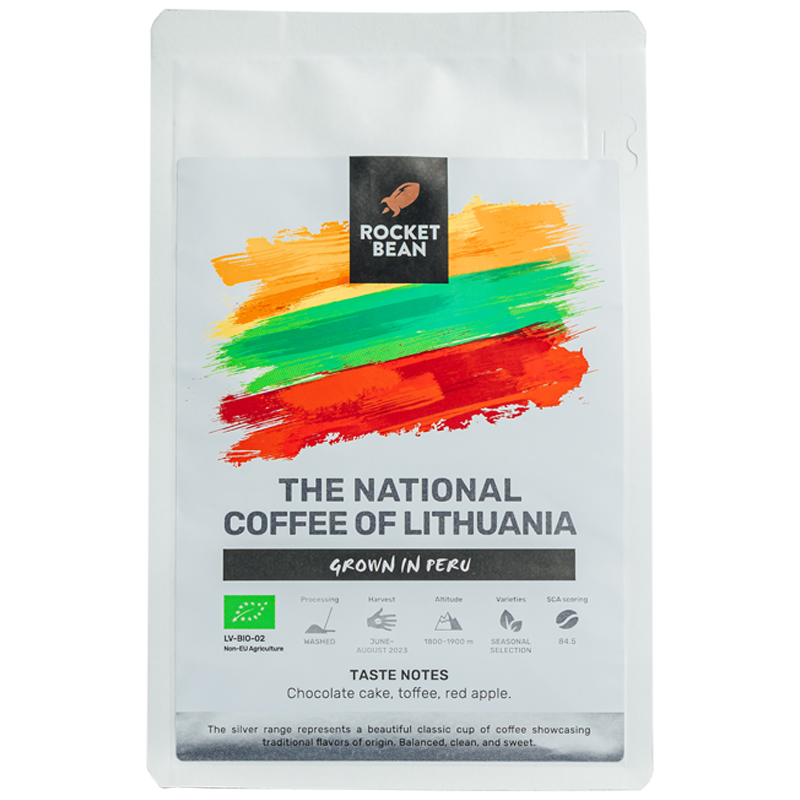 The National Coffee of Lithuania | Peru, Washed, Organic — Peru by Rocket Bean Roastery