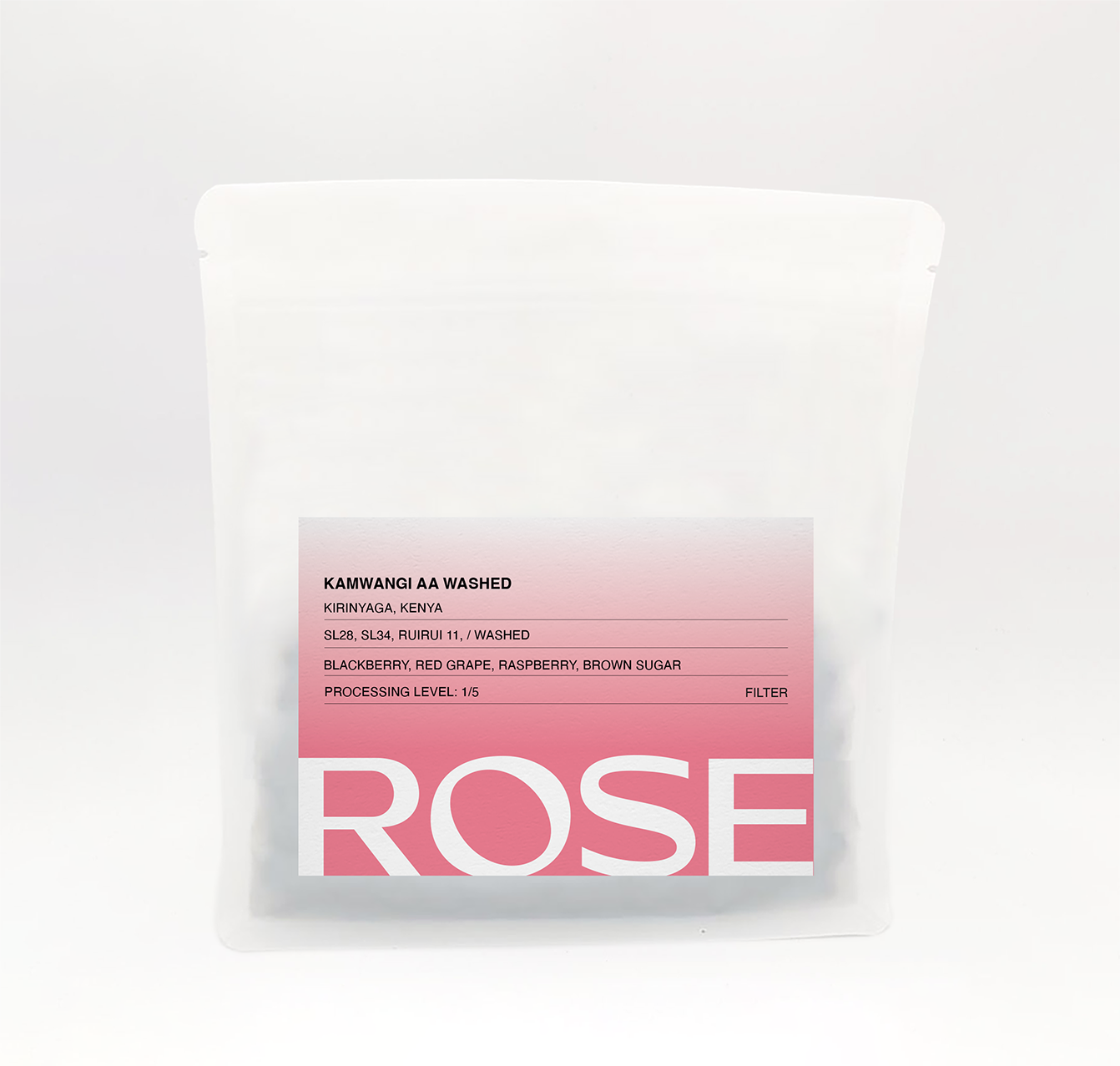 Kamwangi AA Washed — Kenya by Rose Coffee Roasters
