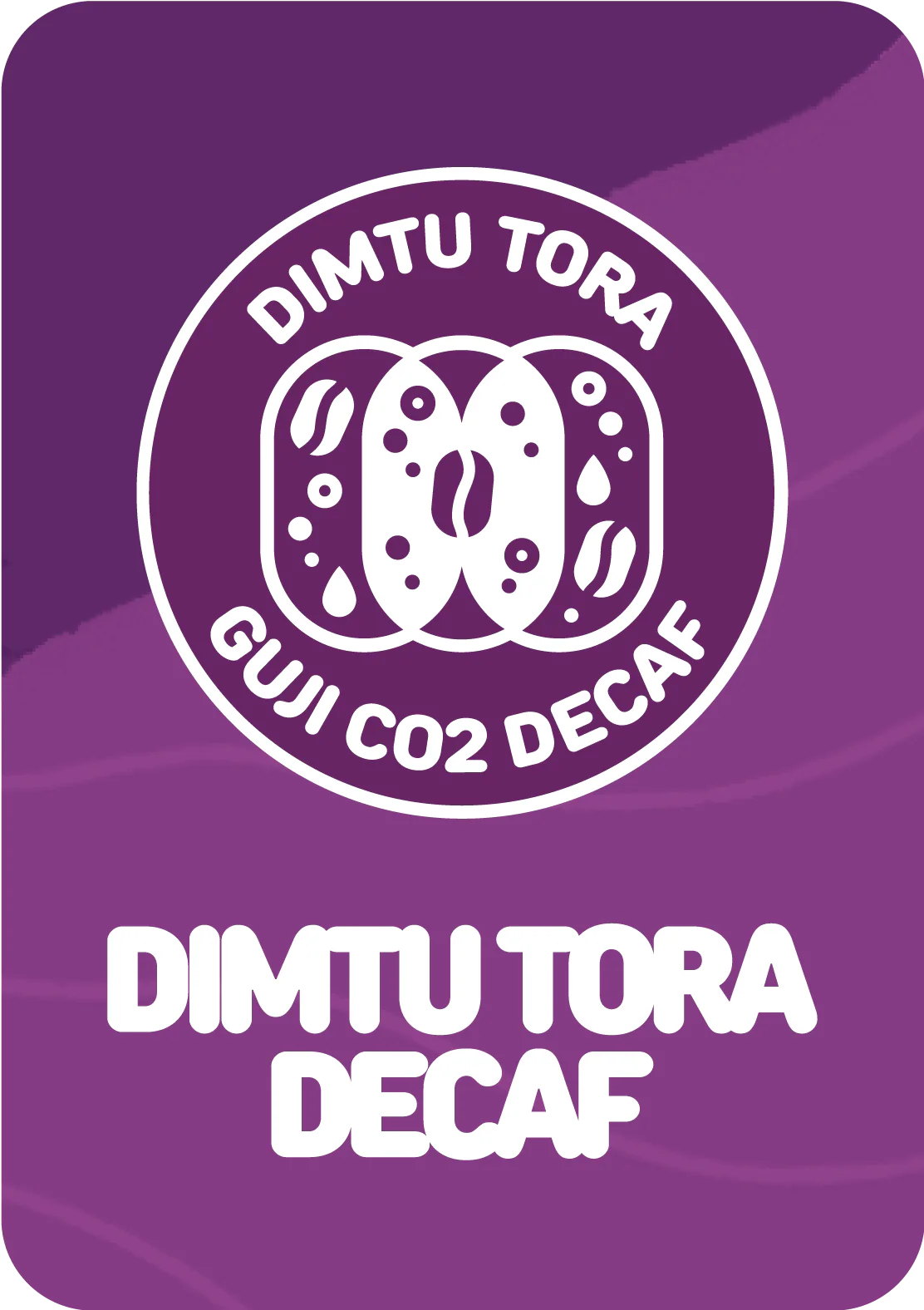 Dimtu Tora Guji Decaf — Rwanda by Rvtc
