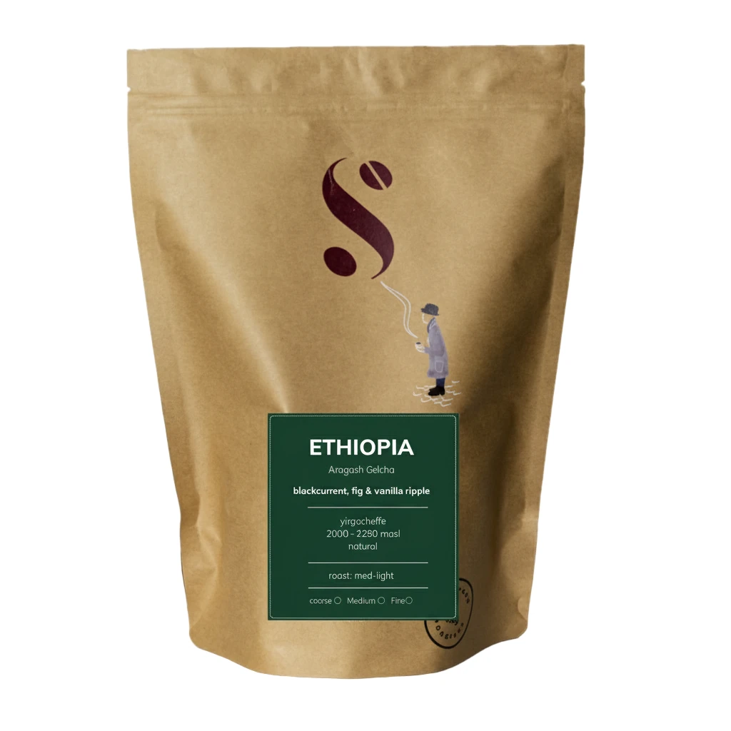 Ethiopia Yirgacheffe (Aragash Gelcha, Natural) by…