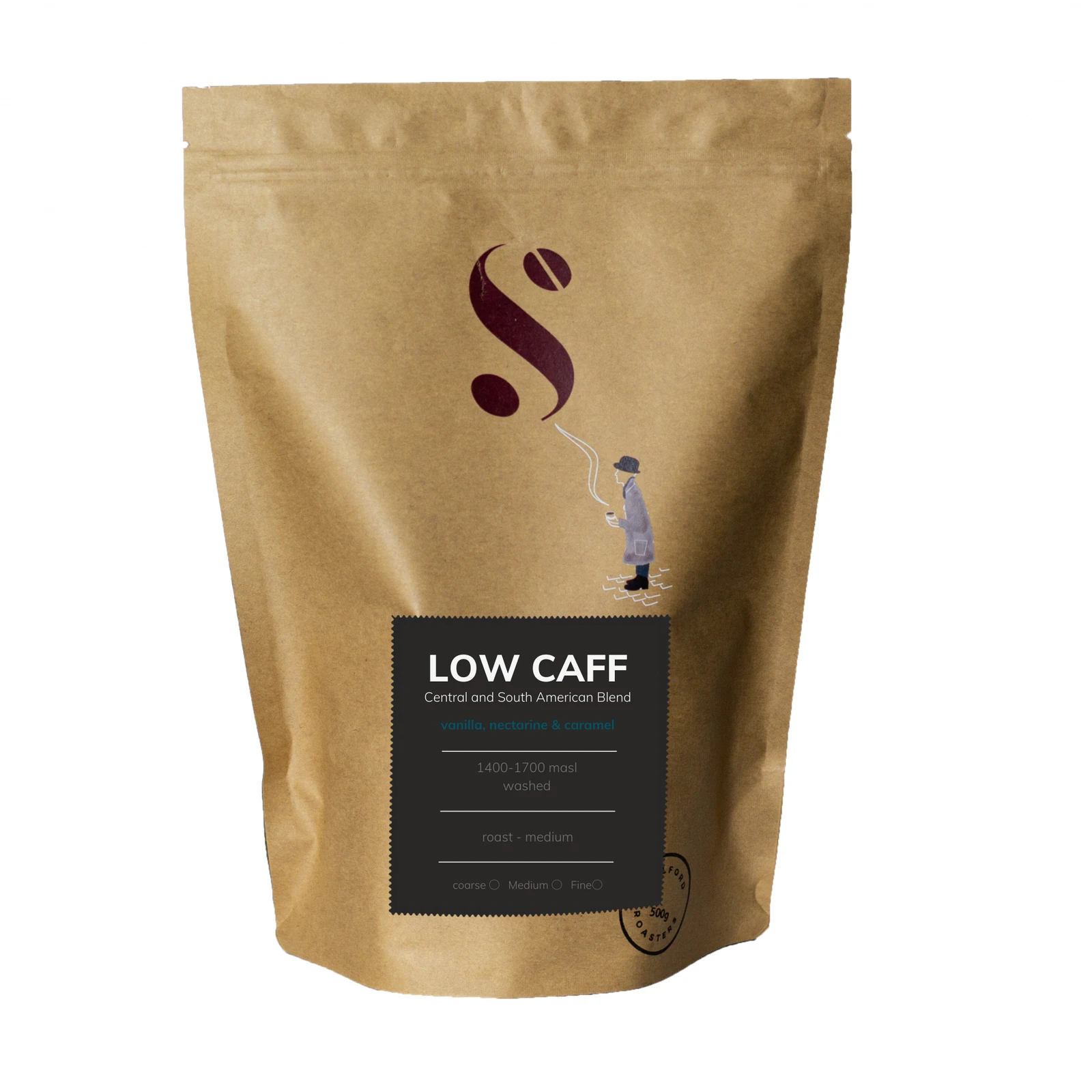 Low Caff (25%) MW Decaf & Centrals Blend by Salford…
