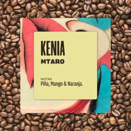 Café Kenia Mtaro — Kenya by SANTA COFFEE: Café de Especialidad en Málaga