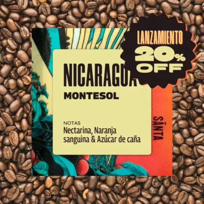 Café Nicaragua Montesol 20% off — Nicaragua by SANTA COFFEE: Café de Especialidad en Málaga