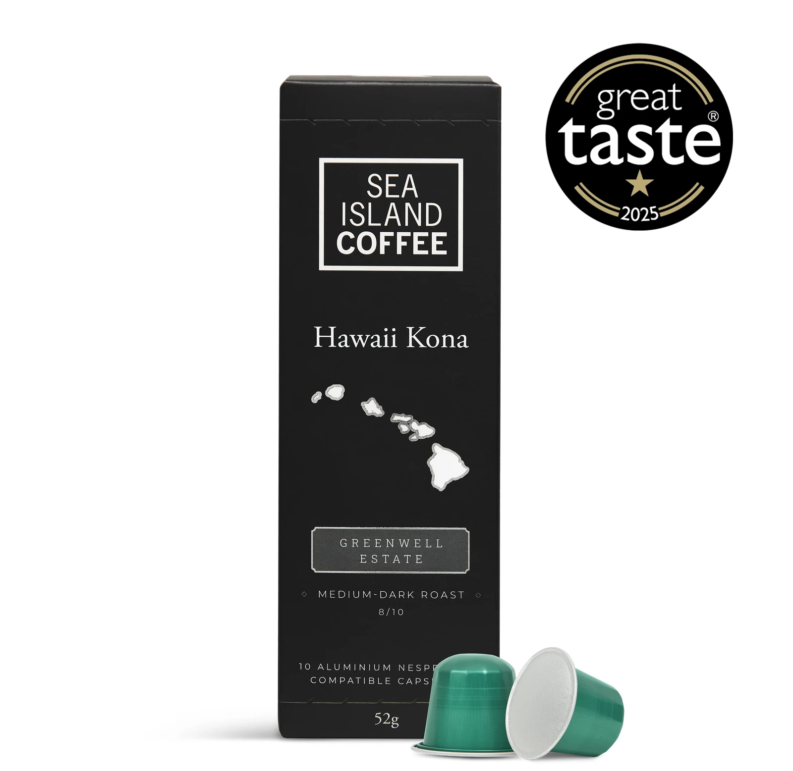 Hawaii Kona Coffee Pods, Greenwell Estate — United States