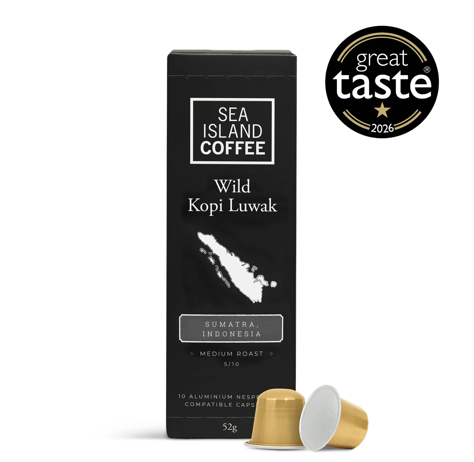 Wild Kopi Luwak Coffee Pods, Sumatra — Indonesia