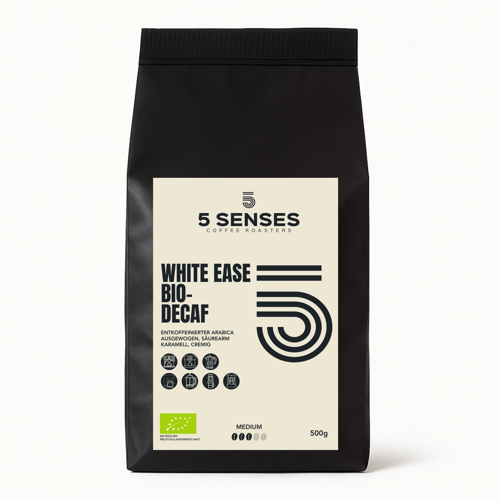 ORIGINALS ESPRESSO WHITE EASE DECAF (BIO) — Colombia
