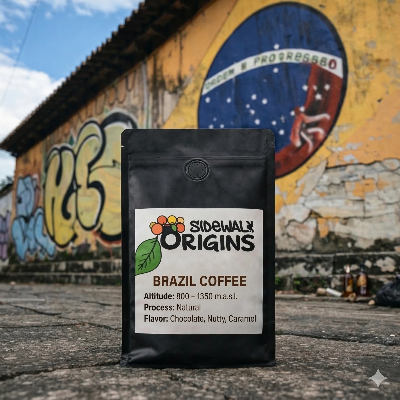 BRAZIL - Single origin coffee by Sidewalk Coffee Co