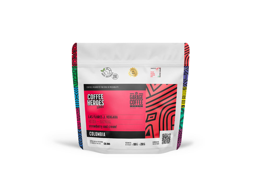 Specialty Coffee Colombia Gesha Las Flores J. Vergara | Limited Edition | Coffee Heroes — Colombia by Specialty Coffee Roasting in Verona